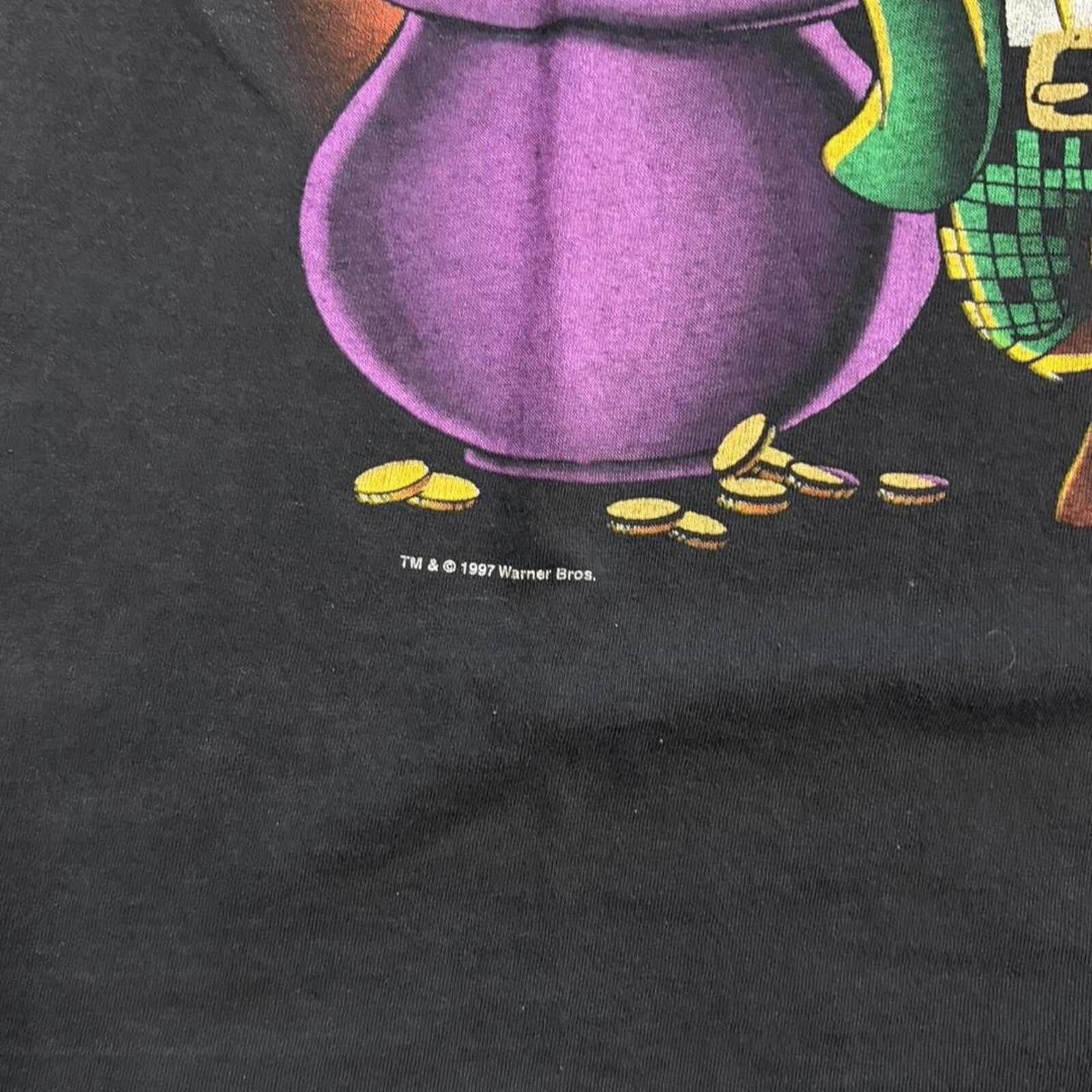 Fruit Of The Loom Vintage 1997 Irish Tasmanian Devil Tee Size US L / EU 52-54 / 3 - 3 Thumbnail