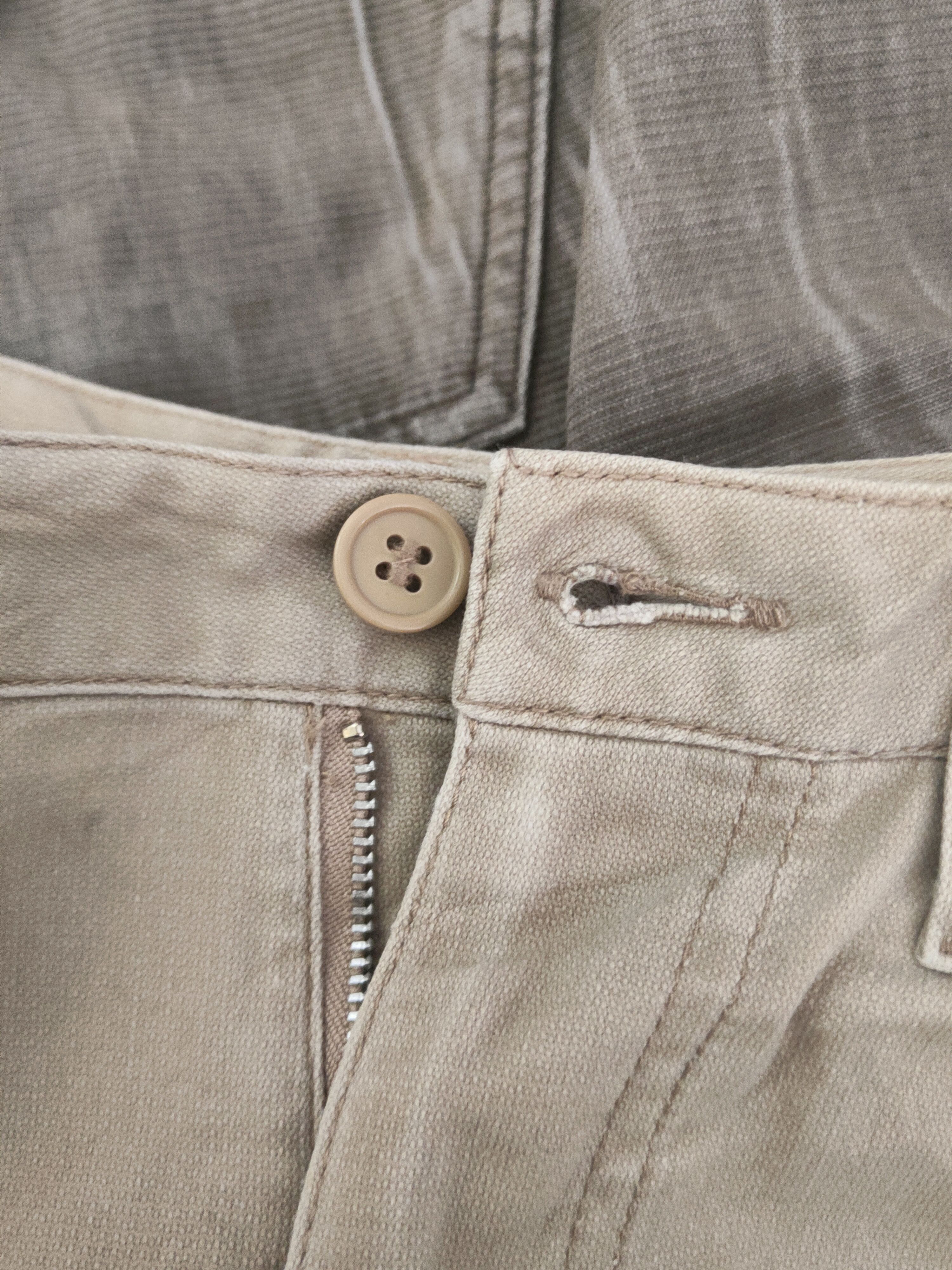 Japanese Brand DL Japanese Brand Ivory Multipocket Casual Pants #46-343 Size US 28 / EU 44 - 14 Thumbnail