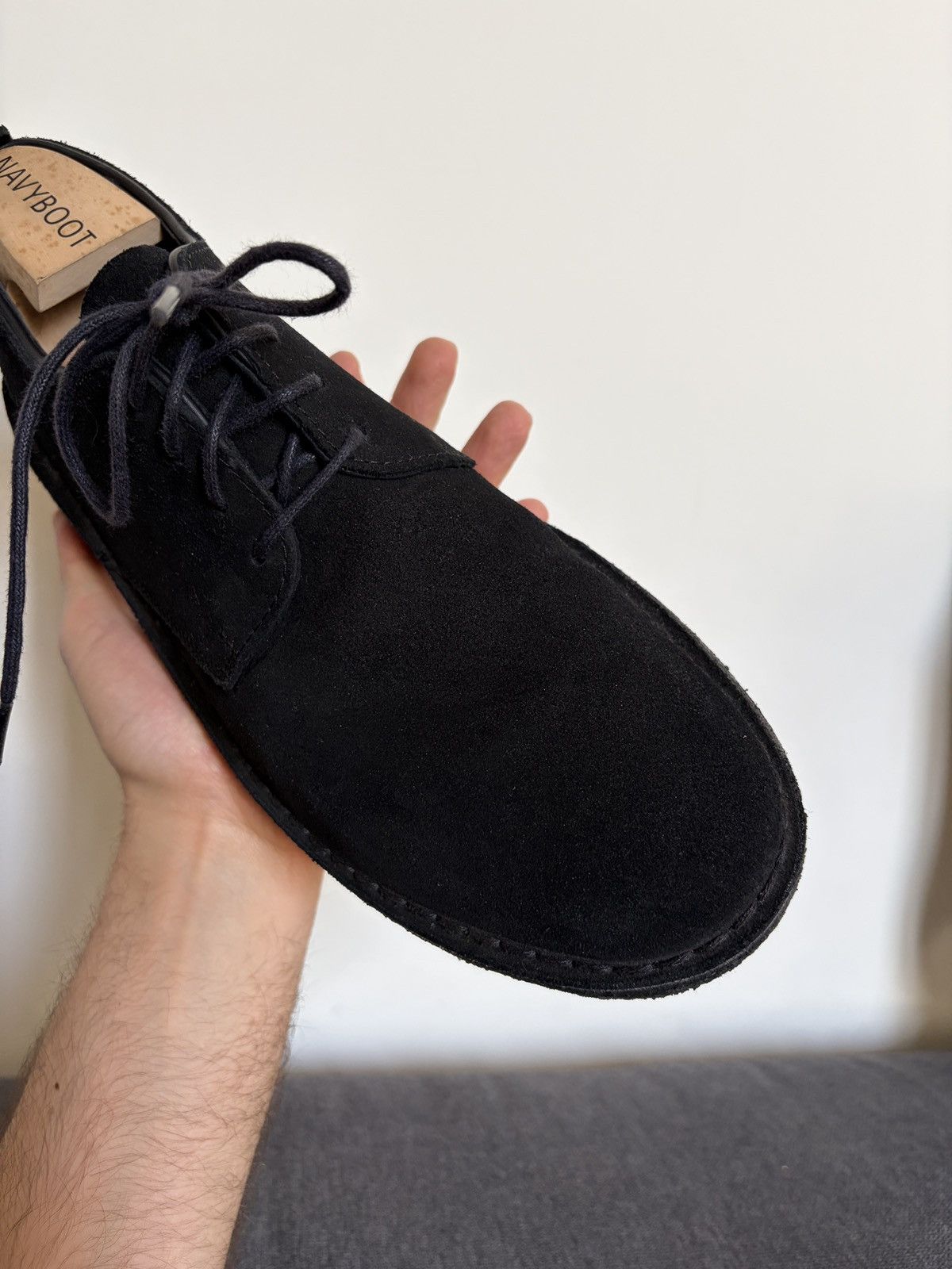 Clarks Clarks Suede Black Desert Shoes Size US 10.5 / EU 43-44 - 6 Thumbnail