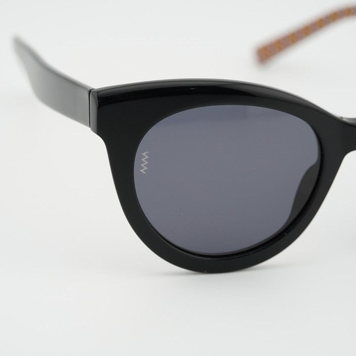 Missoni Missoni MMI 0090/S 0807 IR Sunglasses Black Cat Eye Frame Size ONE SIZE - 6 Thumbnail