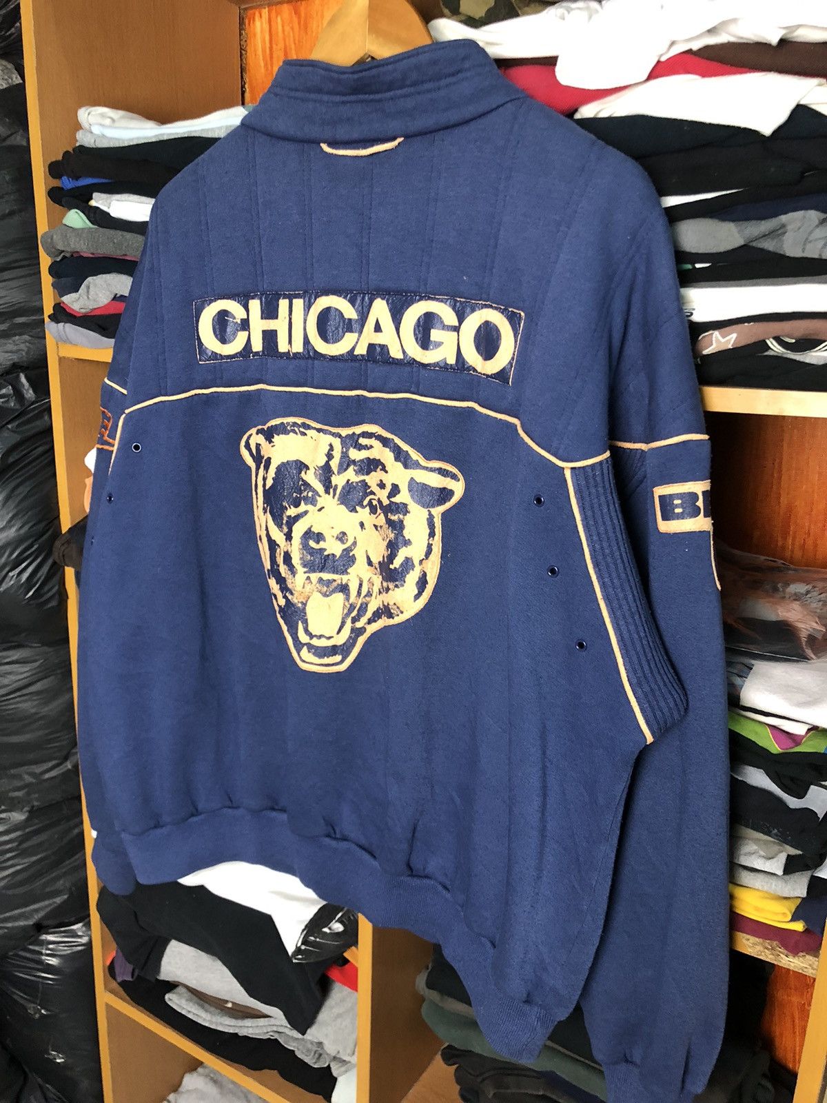 NFL × Nike × Vintage 🔥Rare Vintage🔥90s Nike NFL Chicago Bears Sweater Size US XL / EU 56 / 4 - 5 Thumbnail