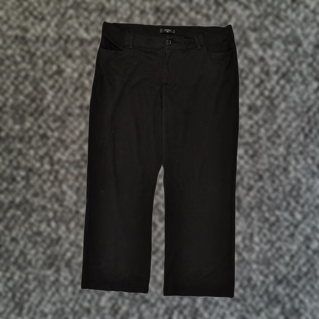 Lee VINTAGE LEE Womens Straight Casual Trousers W40 L29 Black AN25 Size 27" / US 4 / IT 40 - 1 Thumbnail