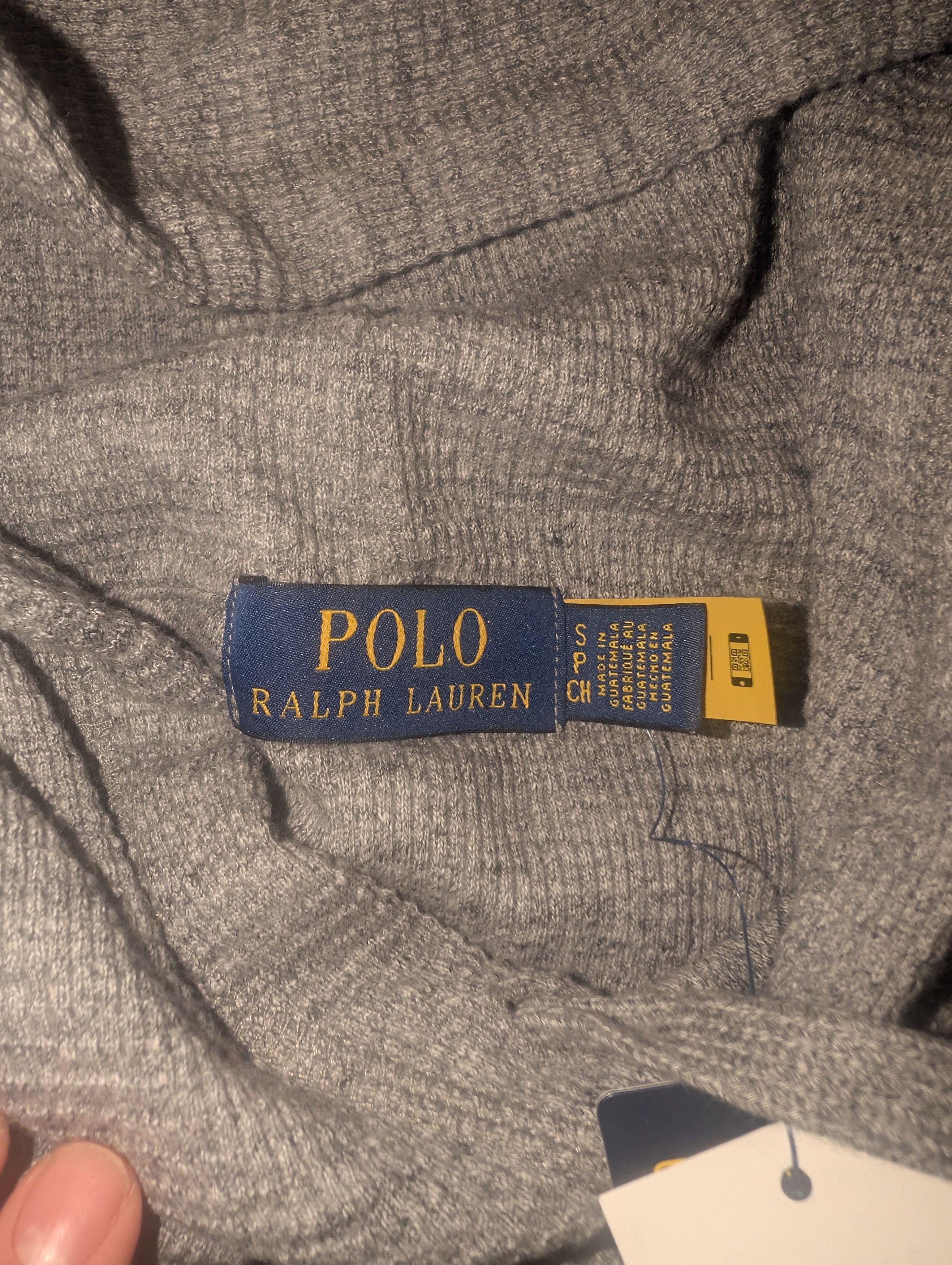 Polo Ralph Lauren Gray Polo Ralph Lauren Hoodie Size US S / EU 44-46 / 1 - 7 Thumbnail