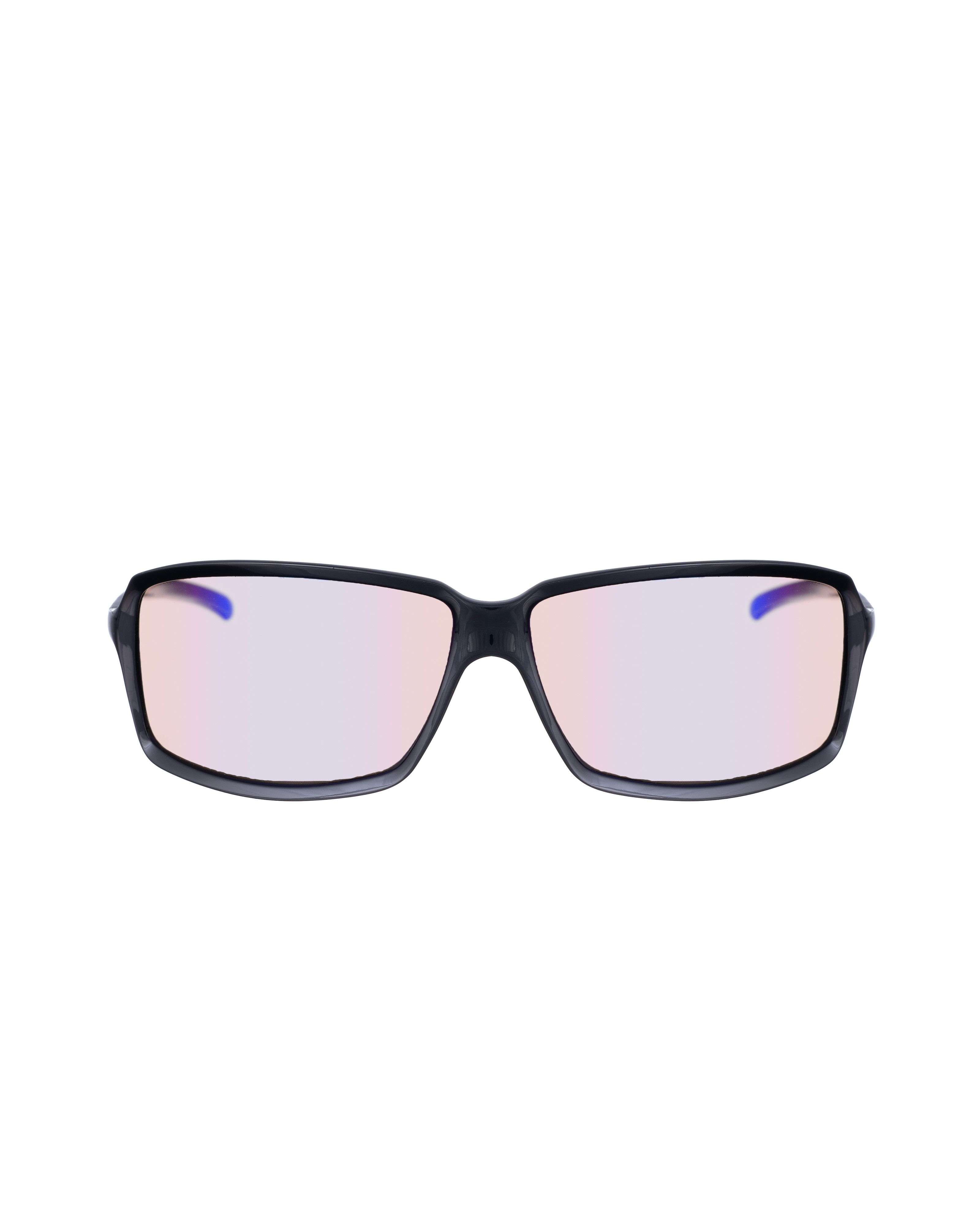 Oliver by Valentino 00s Sporty Black Mirror Sunglasses
