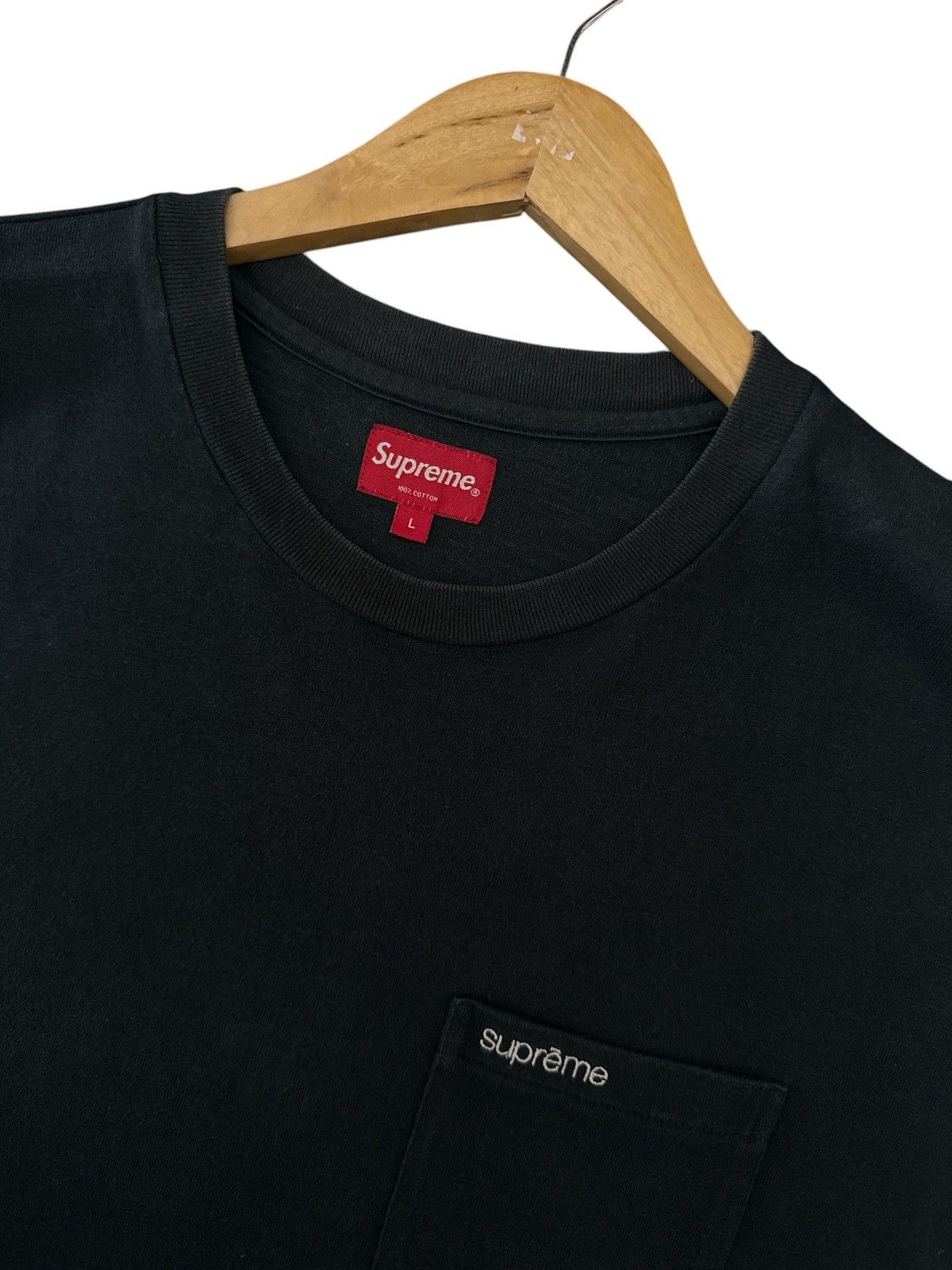 Supreme Supreme Pocket Tee FW22 Size US L / EU 52-54 / 3 - 2 Thumbnail