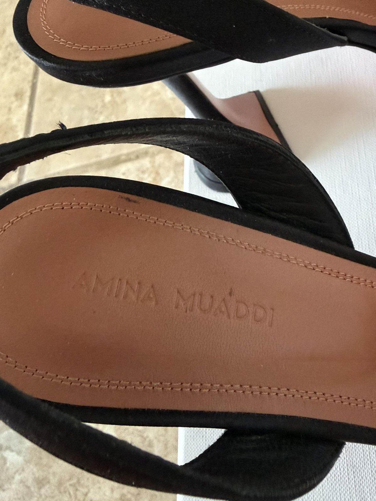 Amina Muaddi Amina Muaddi heels Size US 7.5 / IT 37.5 - 7 Thumbnail