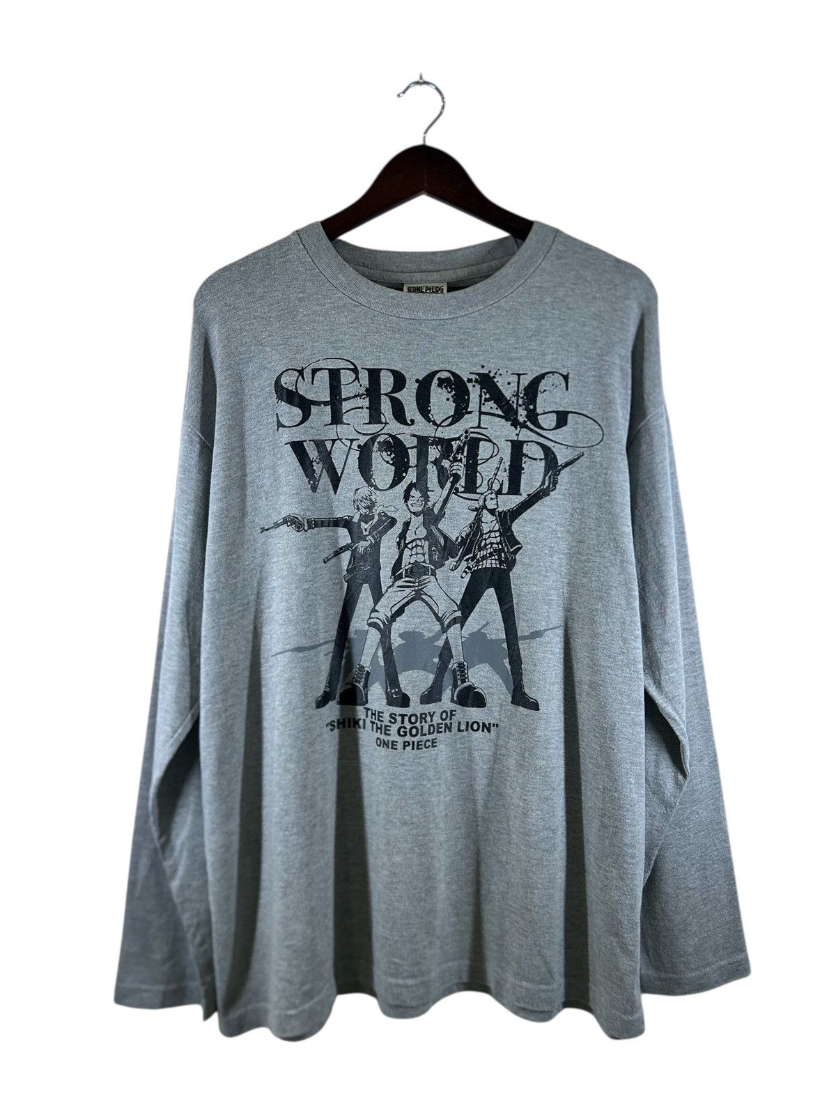 Anime Strong World Movie Story Of Shiki One Piece Anime Size US XL / EU 56 / 4 - 1 Thumbnail