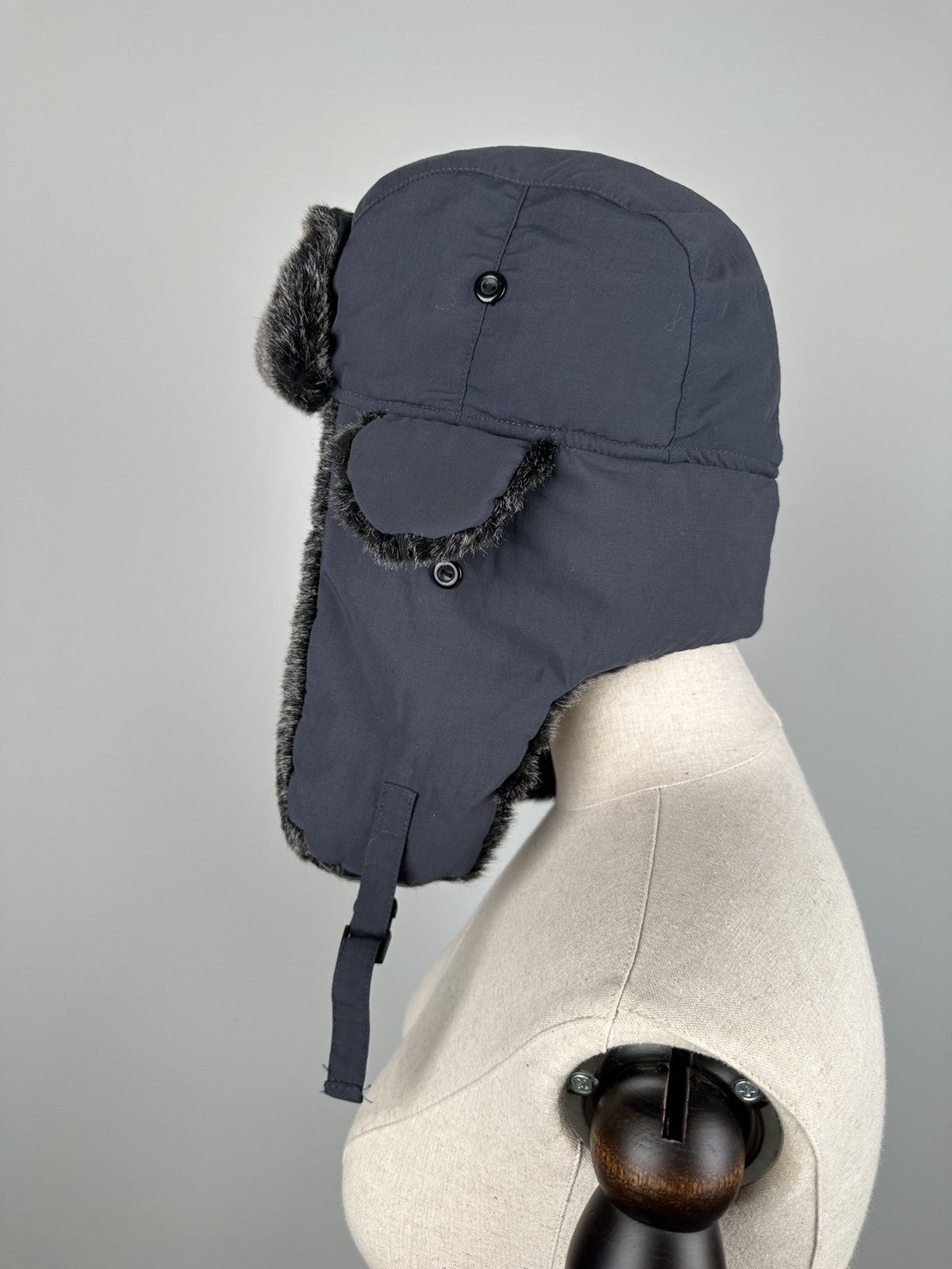 Vintage Avant Garde Vintage Y2k Ushanka Hat Size ONE SIZE - 4 Thumbnail