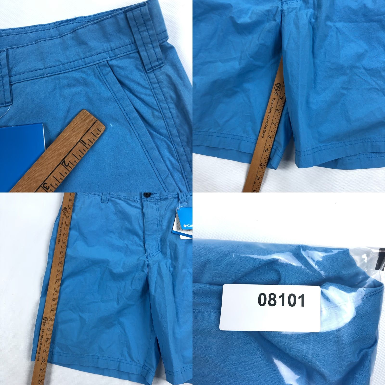 Vintage Columbia Washed Out Shorts Mens 38 Blue 10" Inseam Cotton Knit Regular Chino Outdoor Size US 38 / EU 54 - 9 Thumbnail