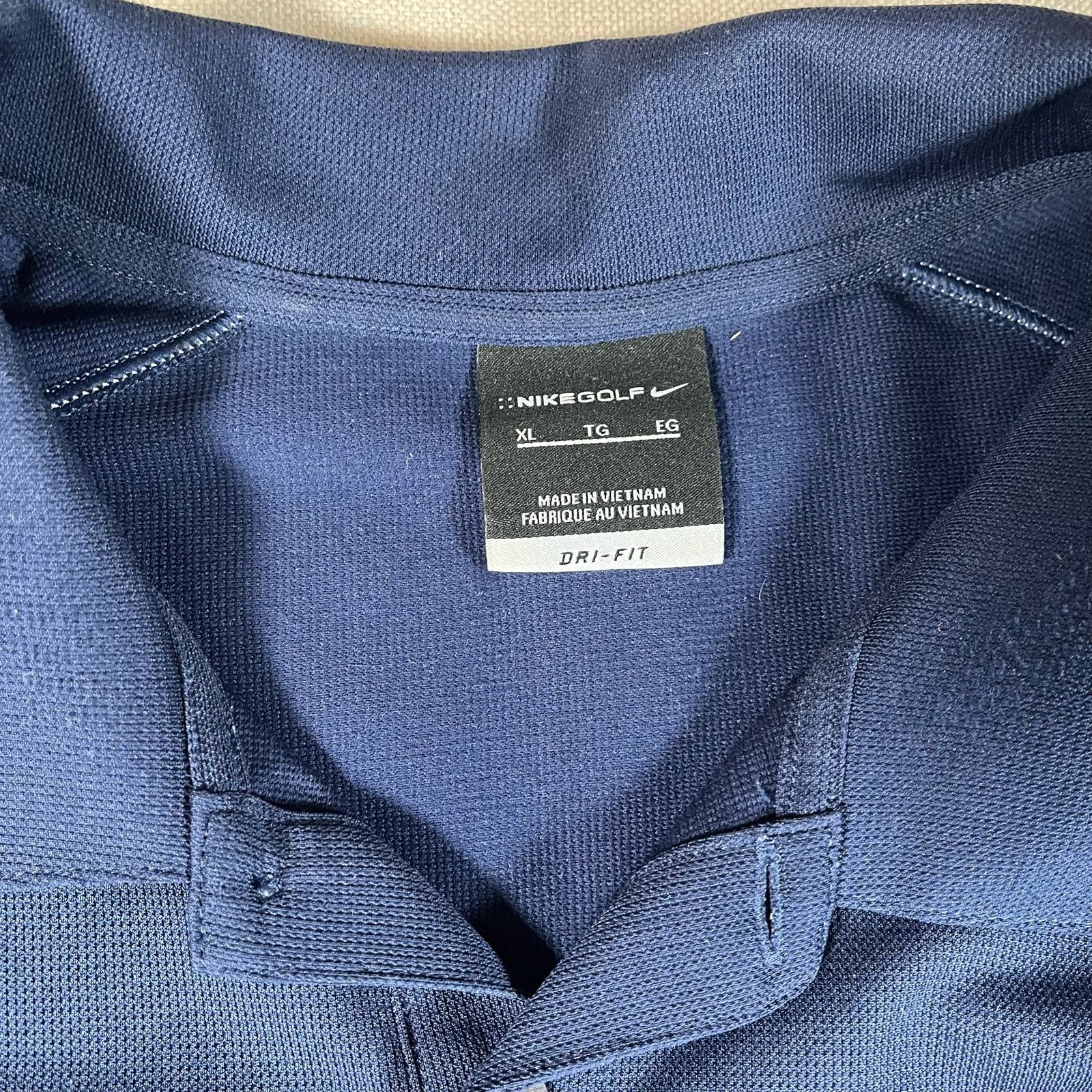Nike Vintage Y2K Nike Golf Polo Navy Blue Mens XL Size US XL / EU 56 / 4 - 6 Thumbnail