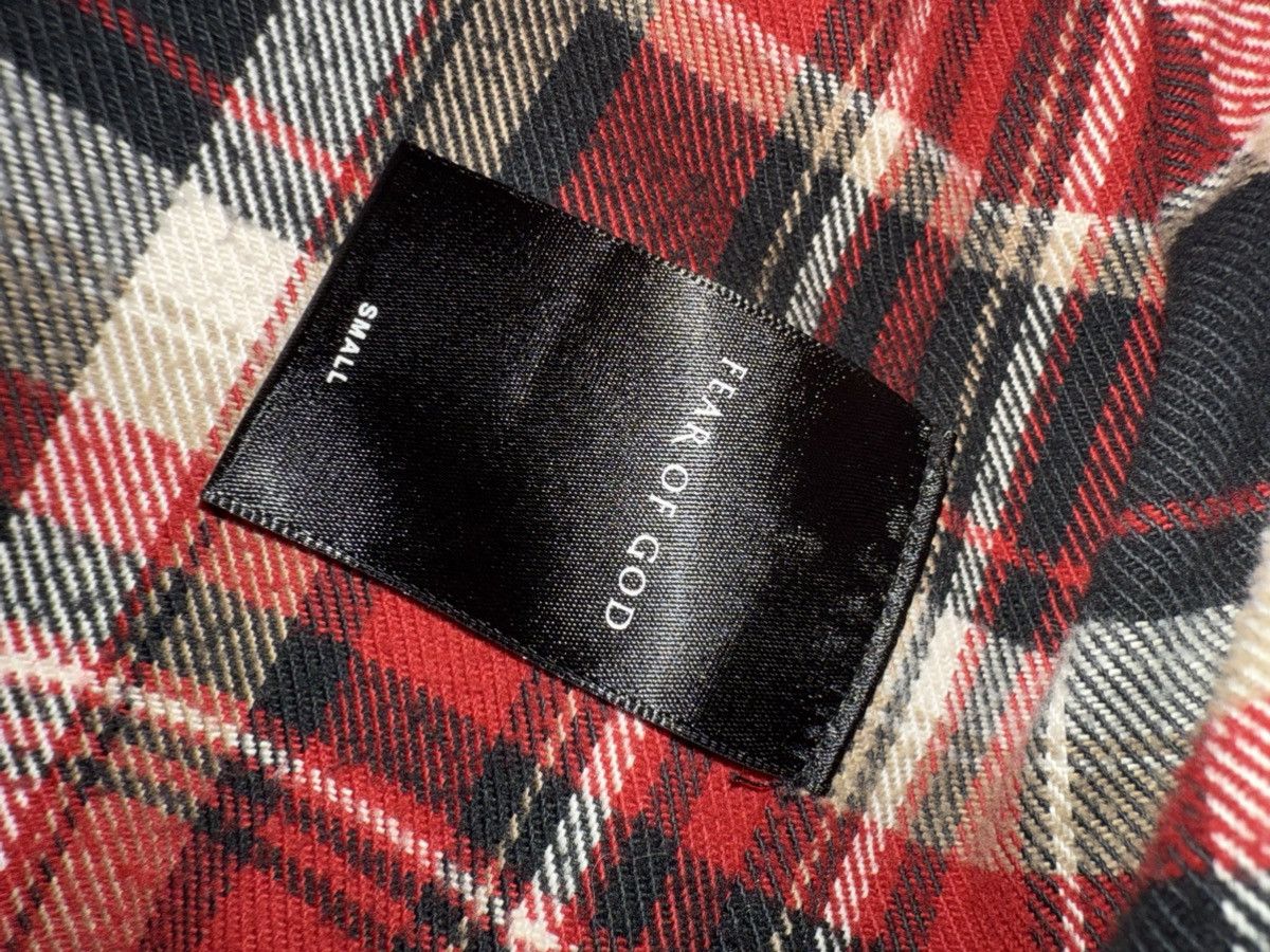 Fear of God Fear of God FOG 5th Plaid Flannel Denim Collar Shirt Size US S / EU 44-46 / 1 - 4 Thumbnail