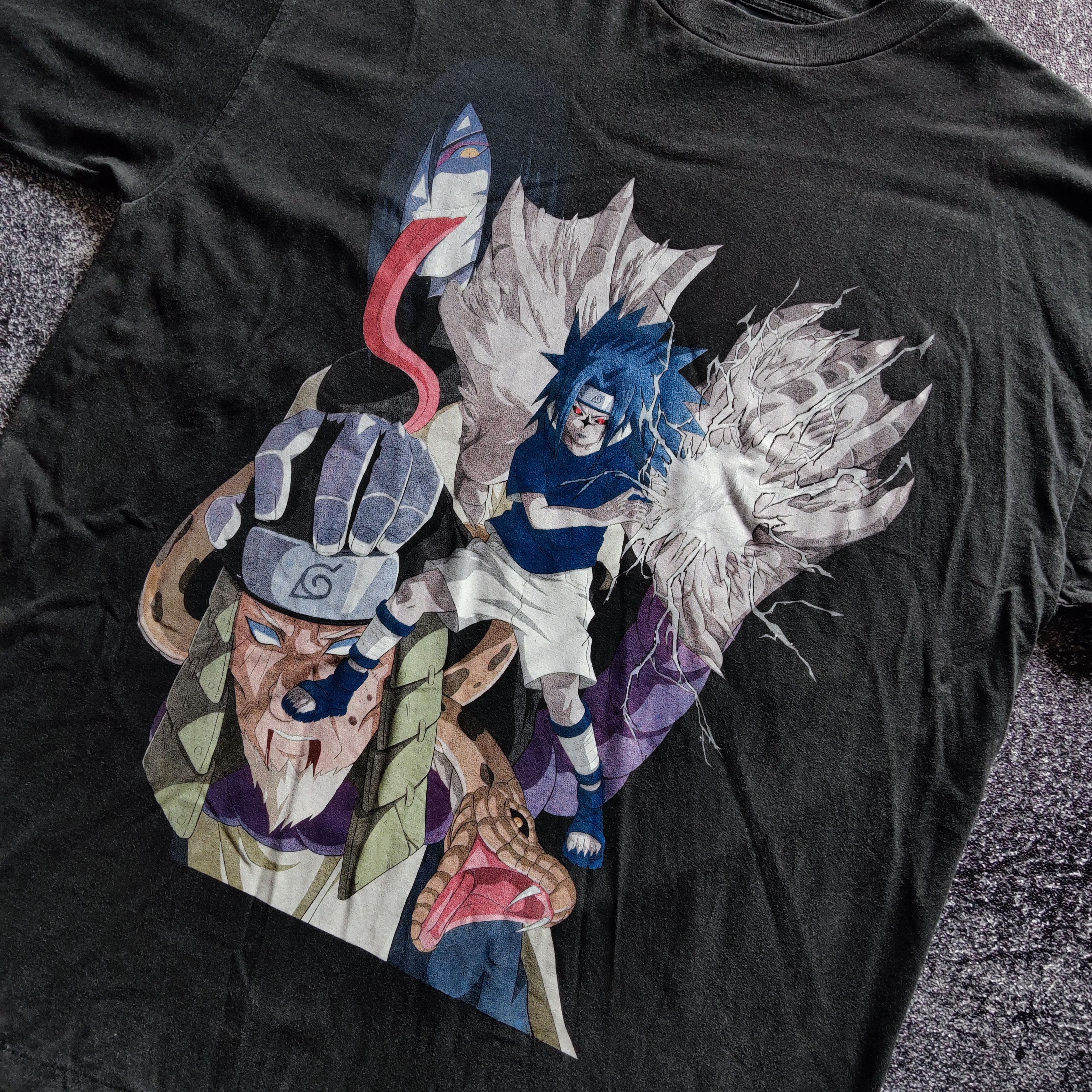 Anime × Japanese Brand × Vintage ‼️LIMITED TSHIRT NARUTO : SASUKE AND OROCHIMARU‼️ Size US XL / EU 56 / 4 - 2 Thumbnail