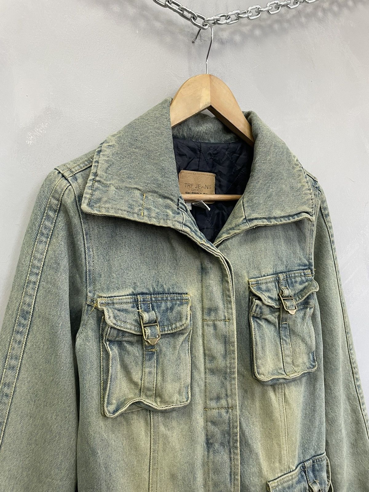 PPFM Rare Multipocket denim hysteric glamour style jacket hype Size US S / EU 44-46 / 1 - 5 Thumbnail