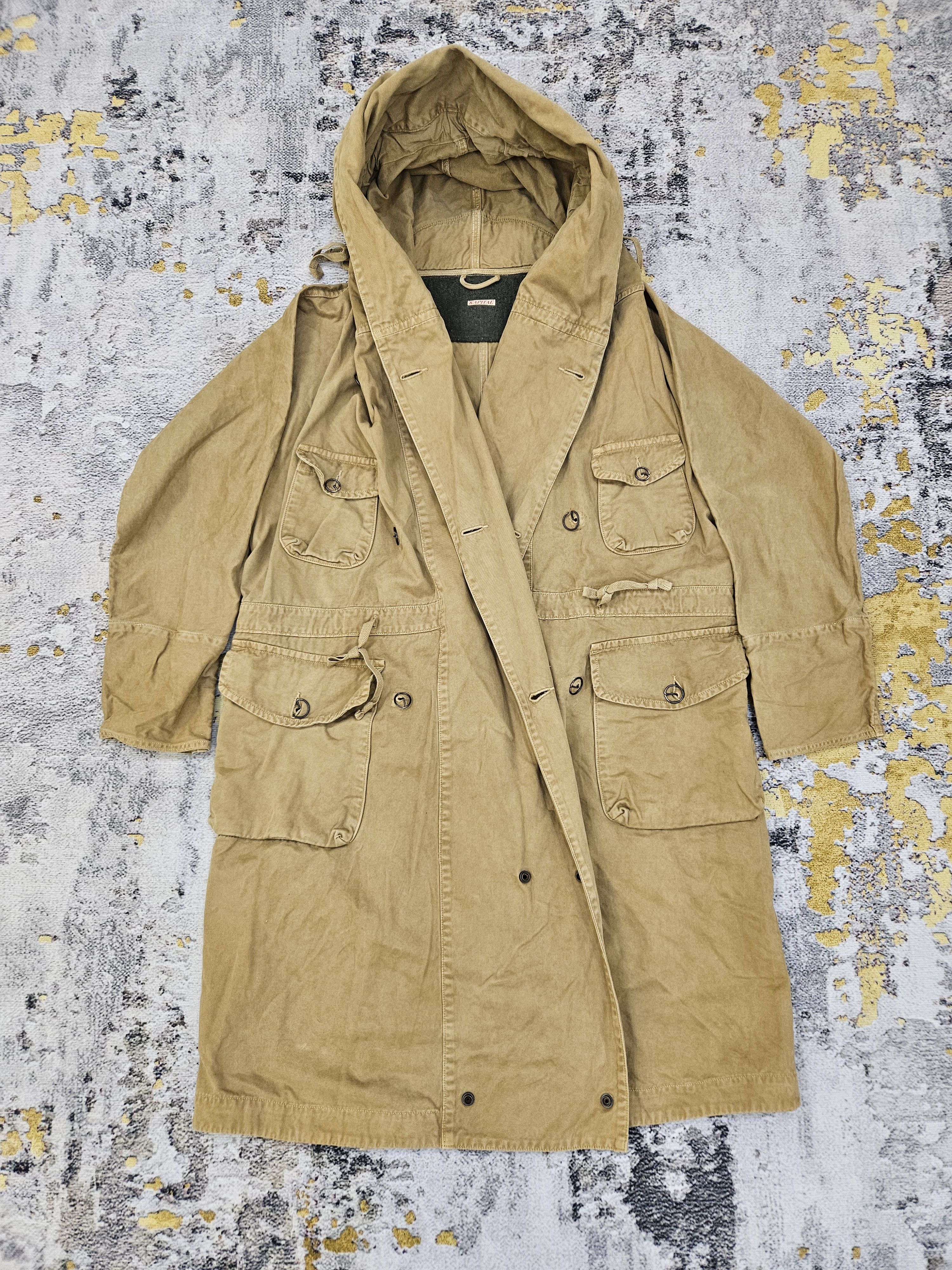 Kapital Long Katsuragi Ring Coat - Rare Find!