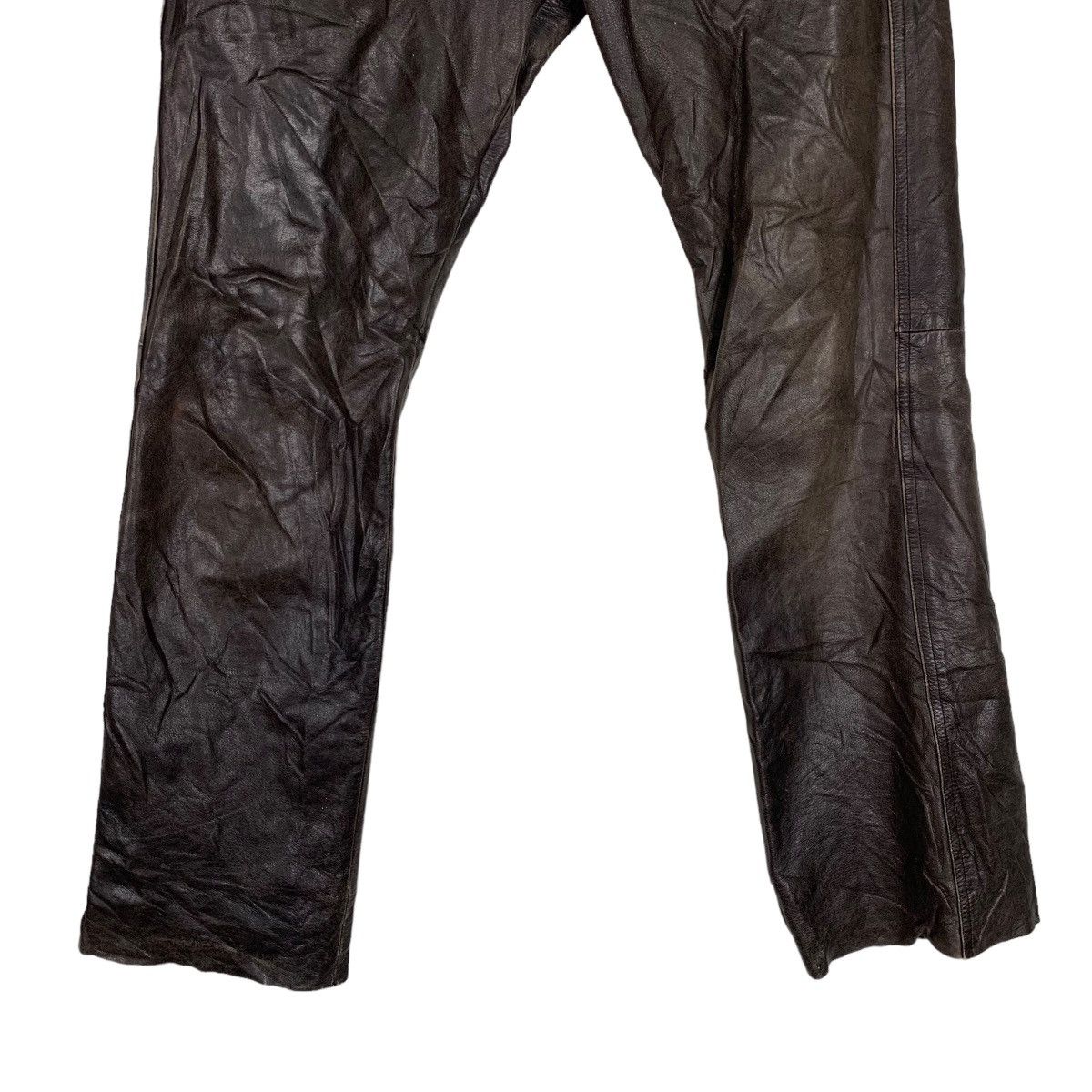Leather UNION MADE by C's Men Leather Pant #0885-C40 Size US 30 / EU 46 - 4 Thumbnail