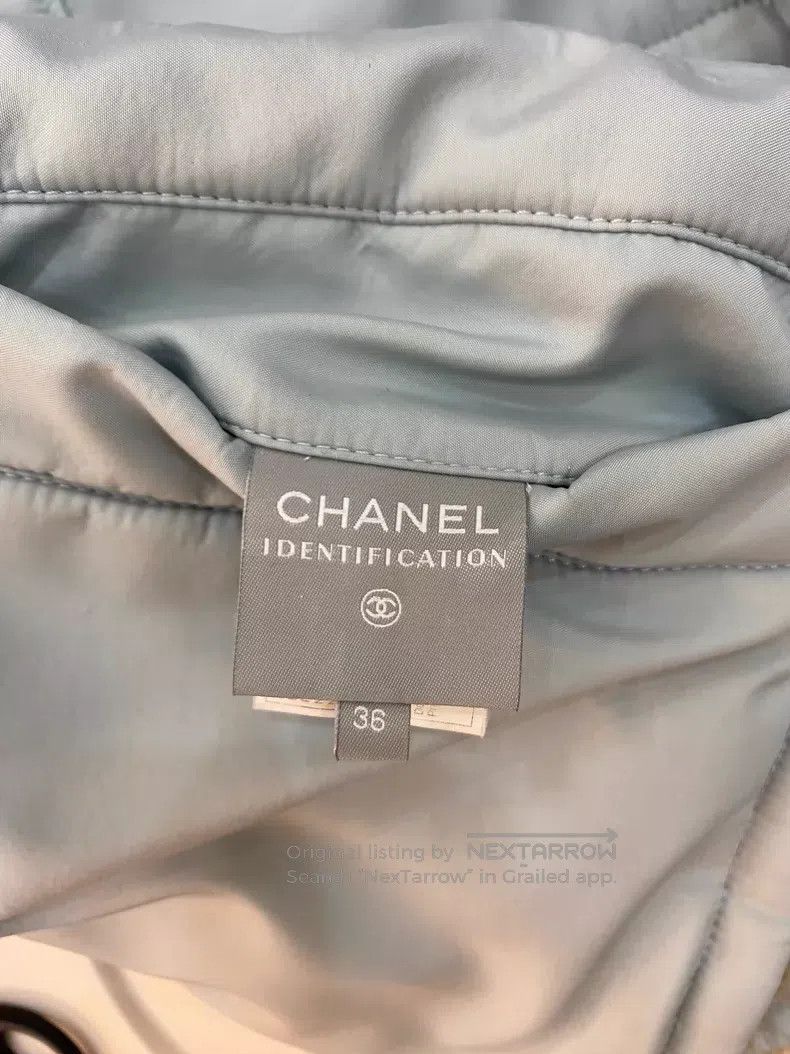 Chanel Chanel Wear a coat on both sides of the haze blue Size XS / US 0-2 / IT 36-38 - 8 Thumbnail