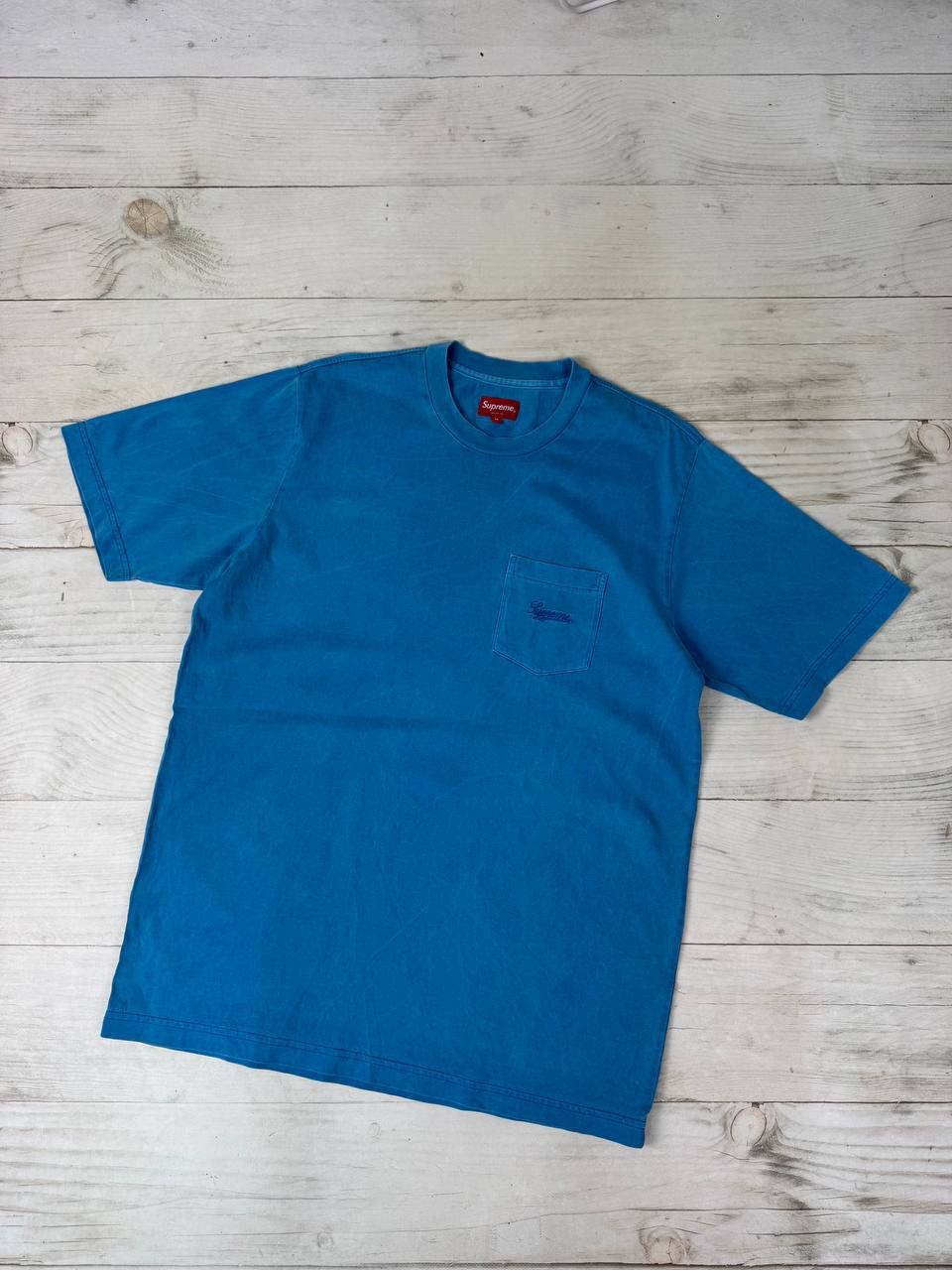 Supreme Supreme Overdyed Pocket Tee Size US M / EU 48-50 / 2 - 1 Thumbnail