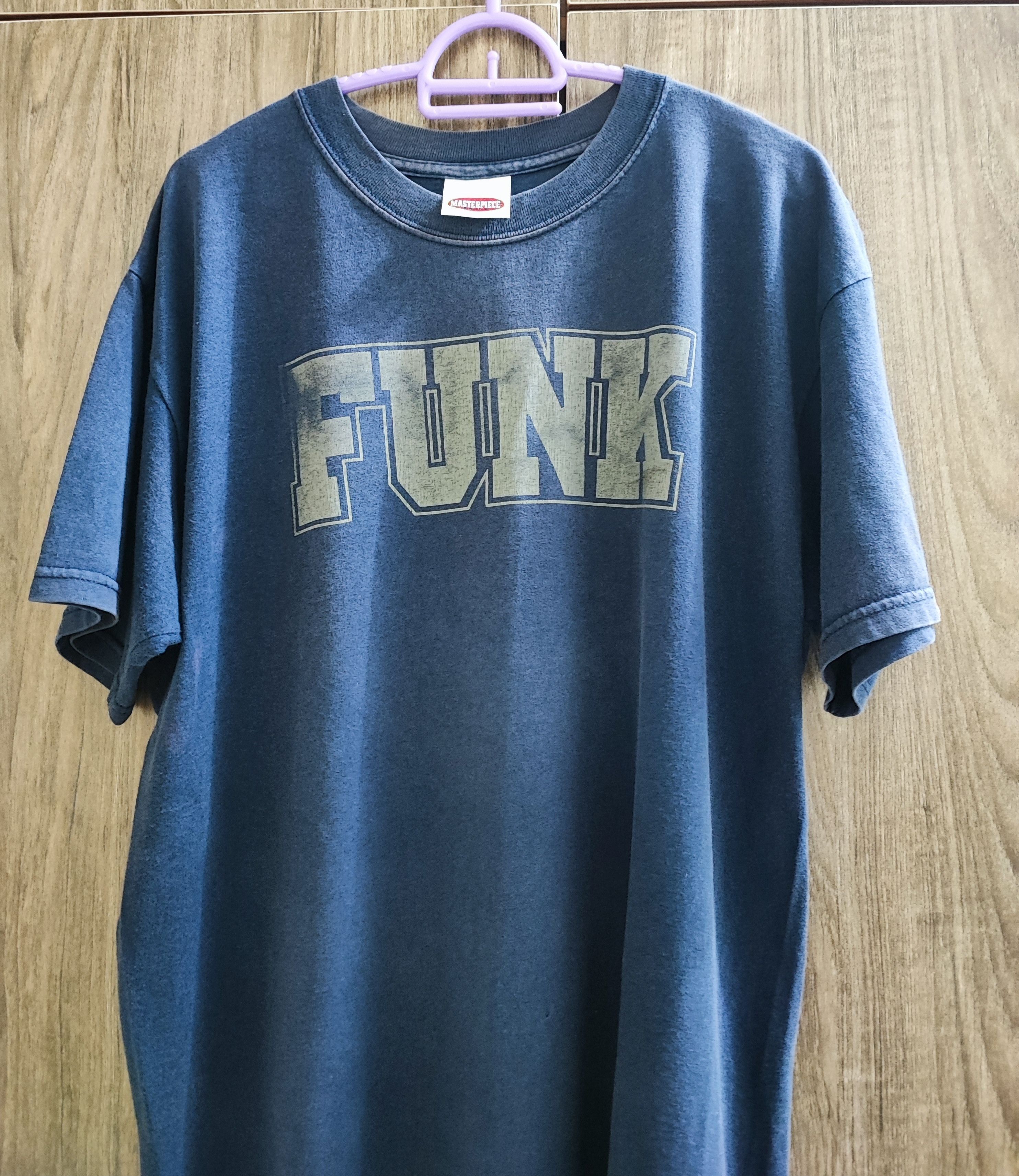 Japanese Brand × MasterPiece Vintage 90's Japanese Brand Masterpiece Funk Spellout Size US L / EU 52-54 / 3 - 2 Thumbnail