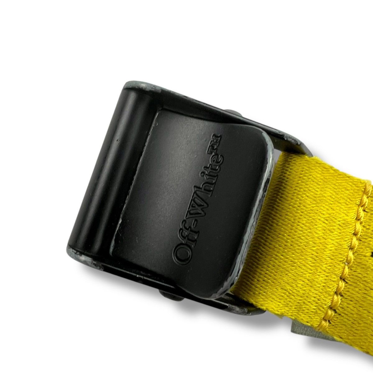Off-White Off-White Yellow Belt Size ONE SIZE - 3 Thumbnail