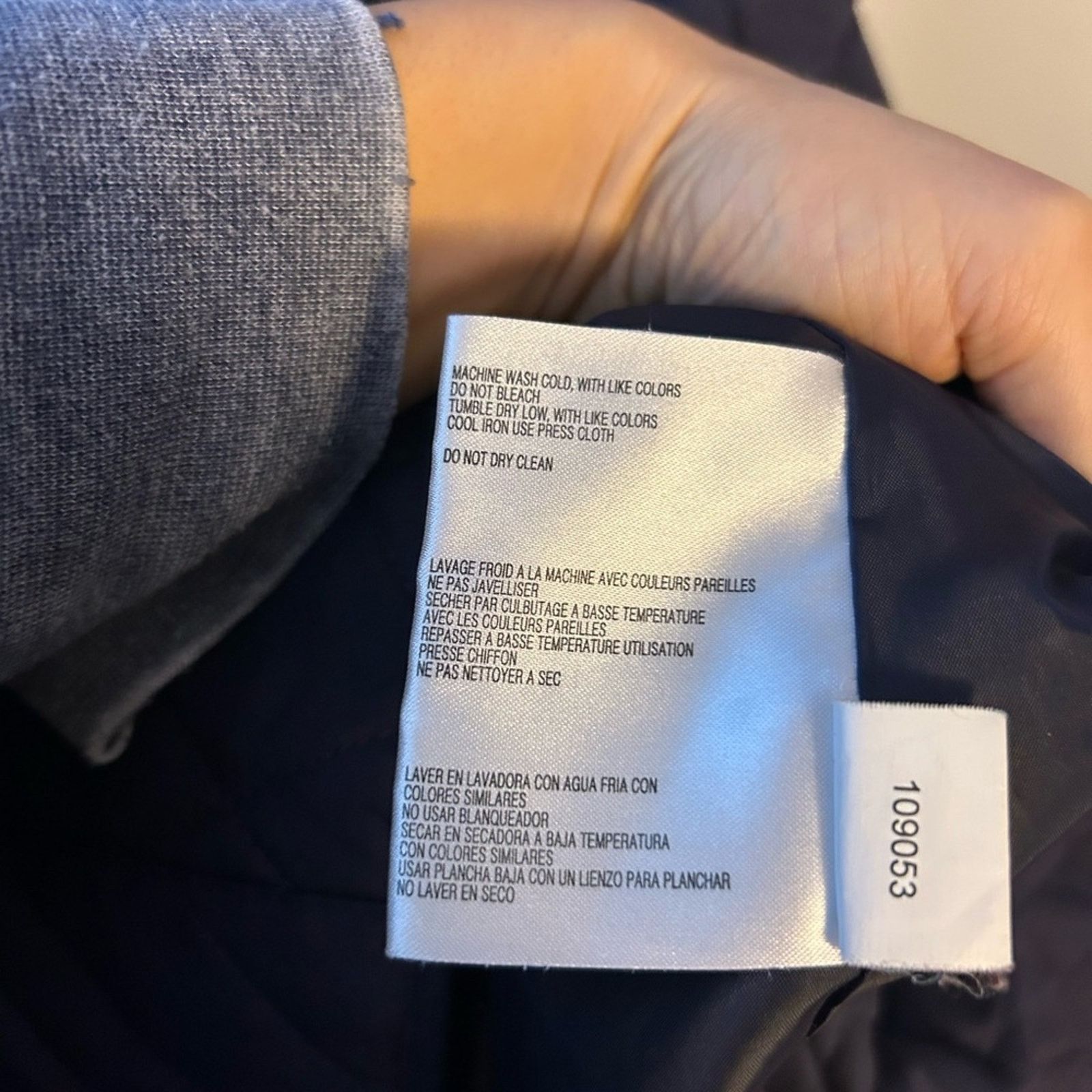 Michael Kors Michael Michael Kors Navy Blue Quilted Toggle Jacket Size M / US 6-8 / IT 42-44 - 4 Thumbnail