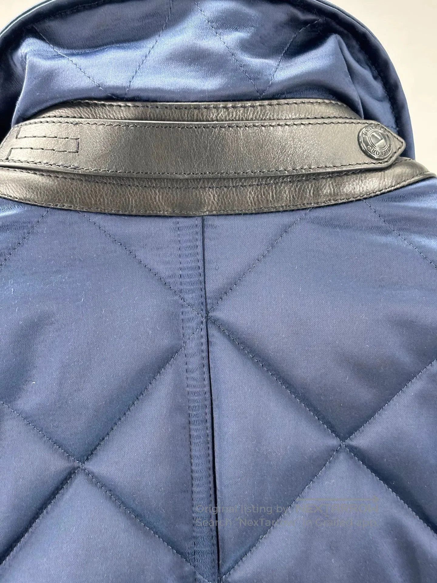Tom Ford tom ford men's blue quilted jacket. Size US L / EU 52-54 / 3 - 5 Thumbnail