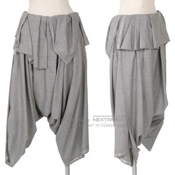 Comme des Garcons Comme Des Garcons size XS Grey Vintage Design Pants Size 25" / US 0 / IT 36 - 1 Thumbnail