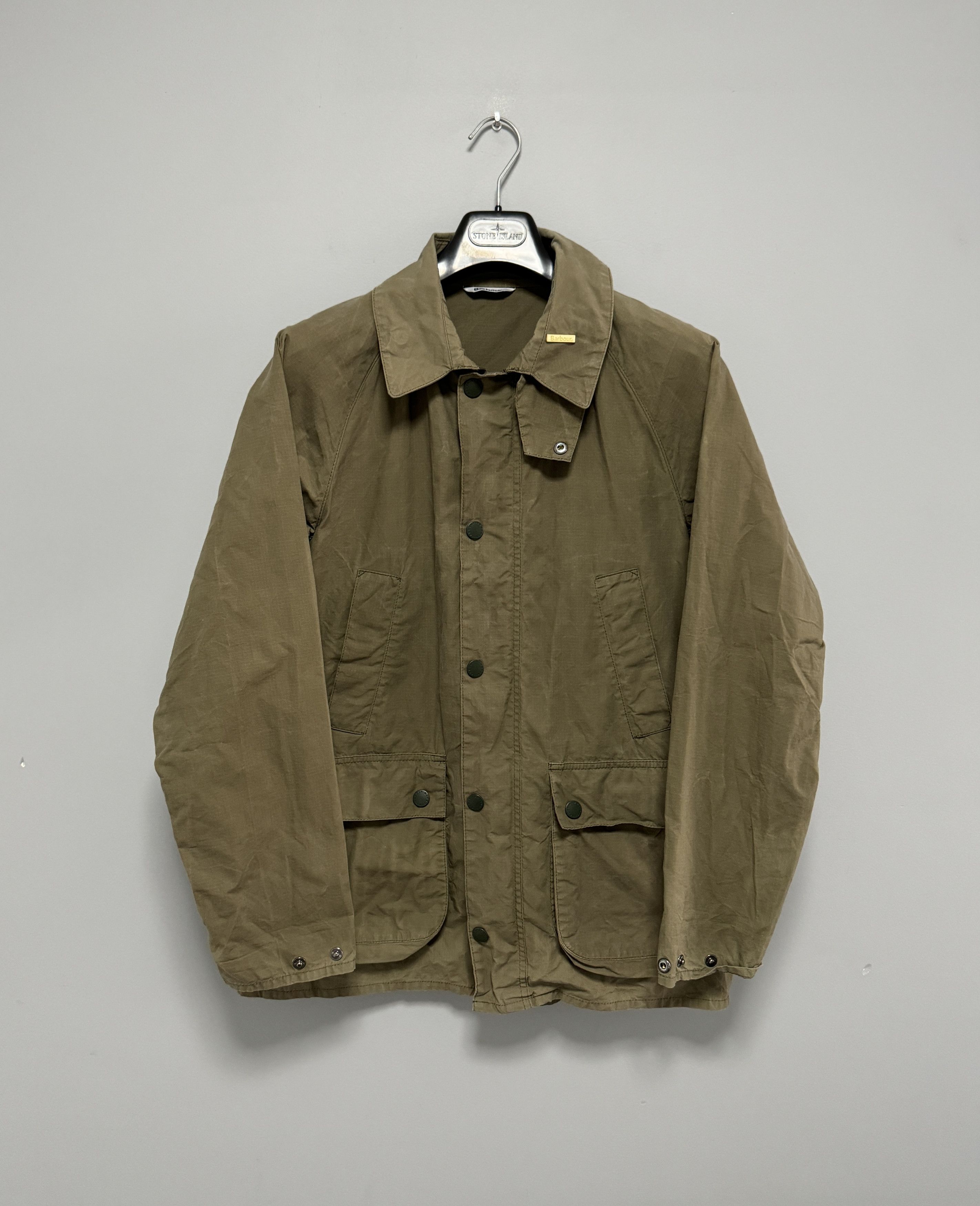 Barbour Barbour SL Unlined Bedale Casual Jacket Olive Size 38 M Size US M / EU 48-50 / 2 - 1 Thumbnail