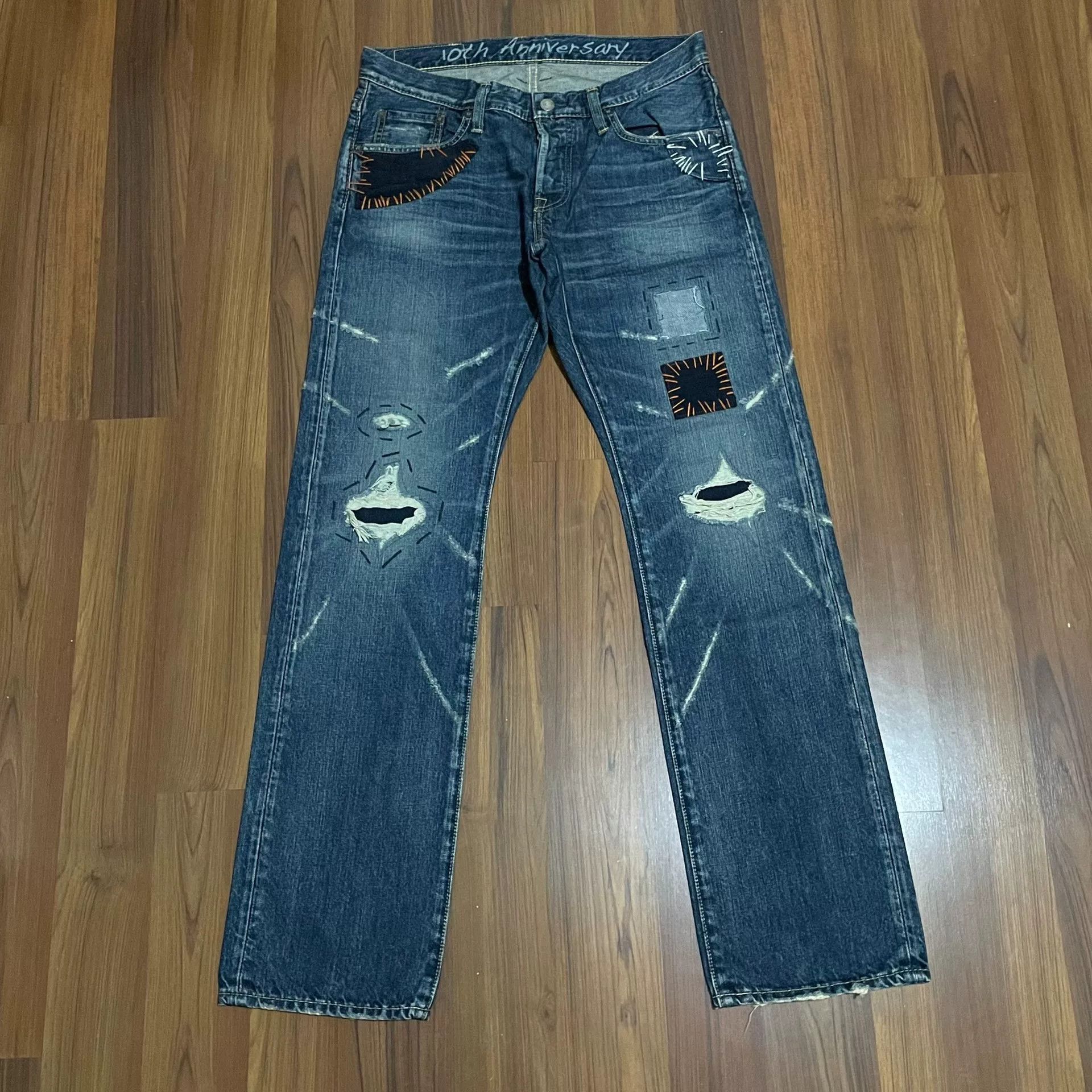 LVC TMT 10th Anniversary Selvedge Jeans Size US 26 / EU 42 - 1 Thumbnail