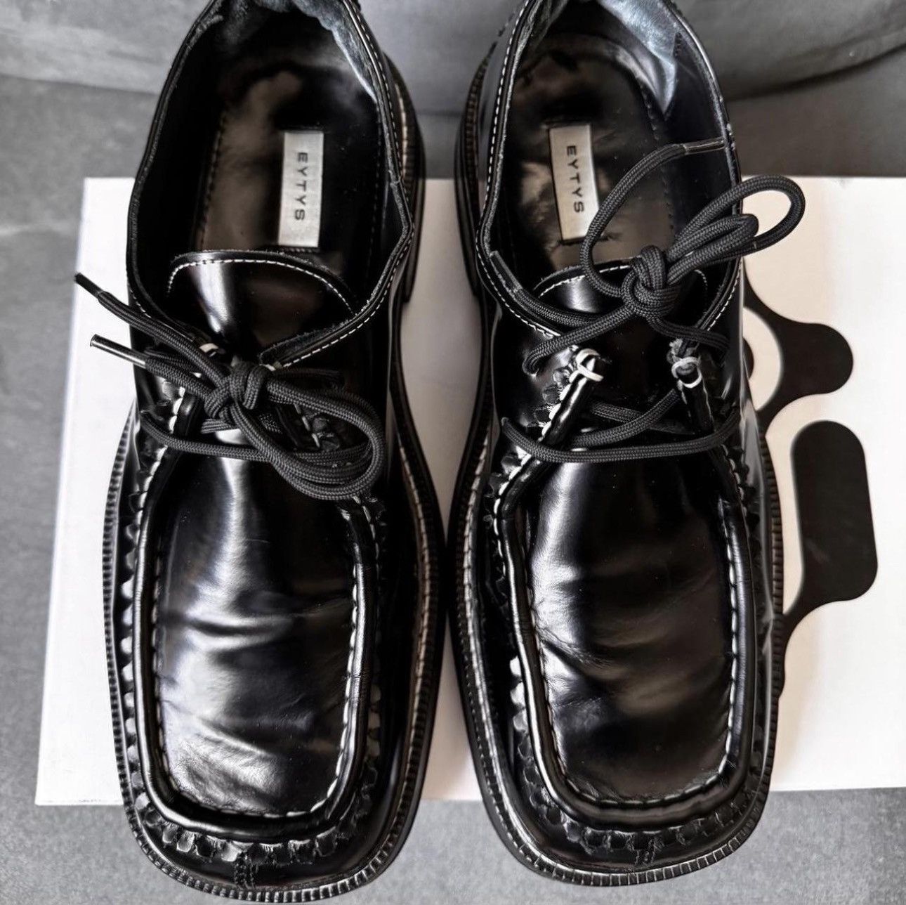 Eytys Eytys Akeem Black derby - Size 11US Size US 11 / EU 44 - 2 Thumbnail