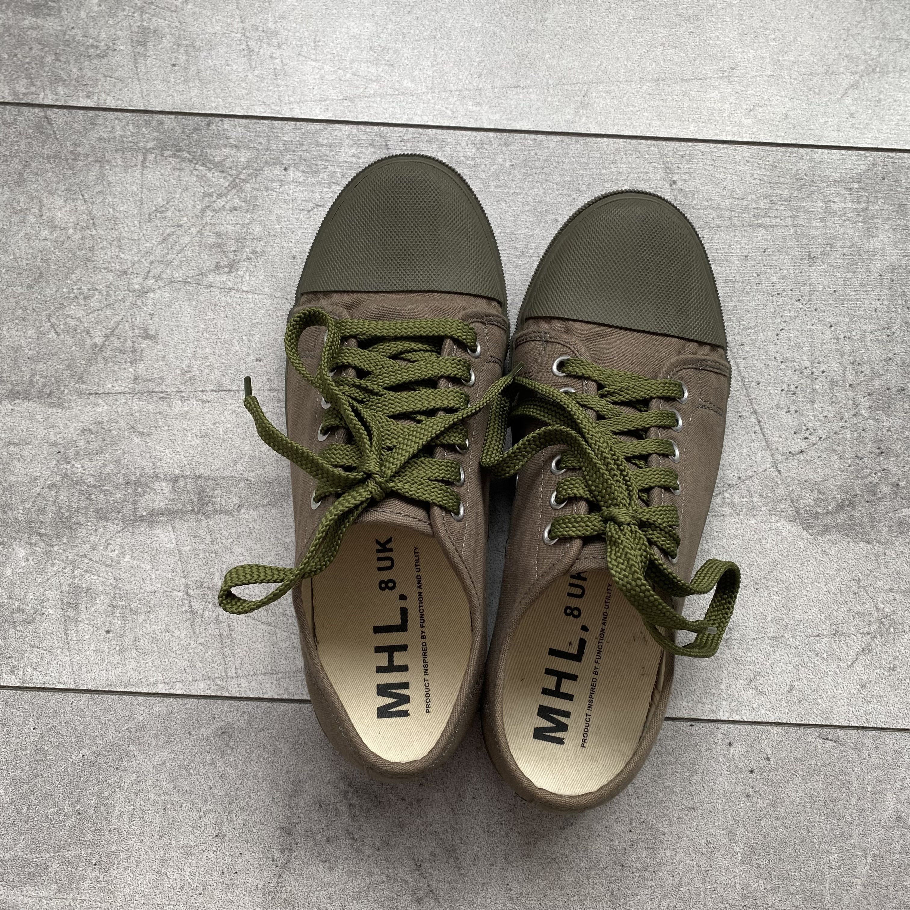Margaret Howell Margaret Howell MHL Utility Khaki Sneakers Size US 8 / EU 41 - 2 Thumbnail
