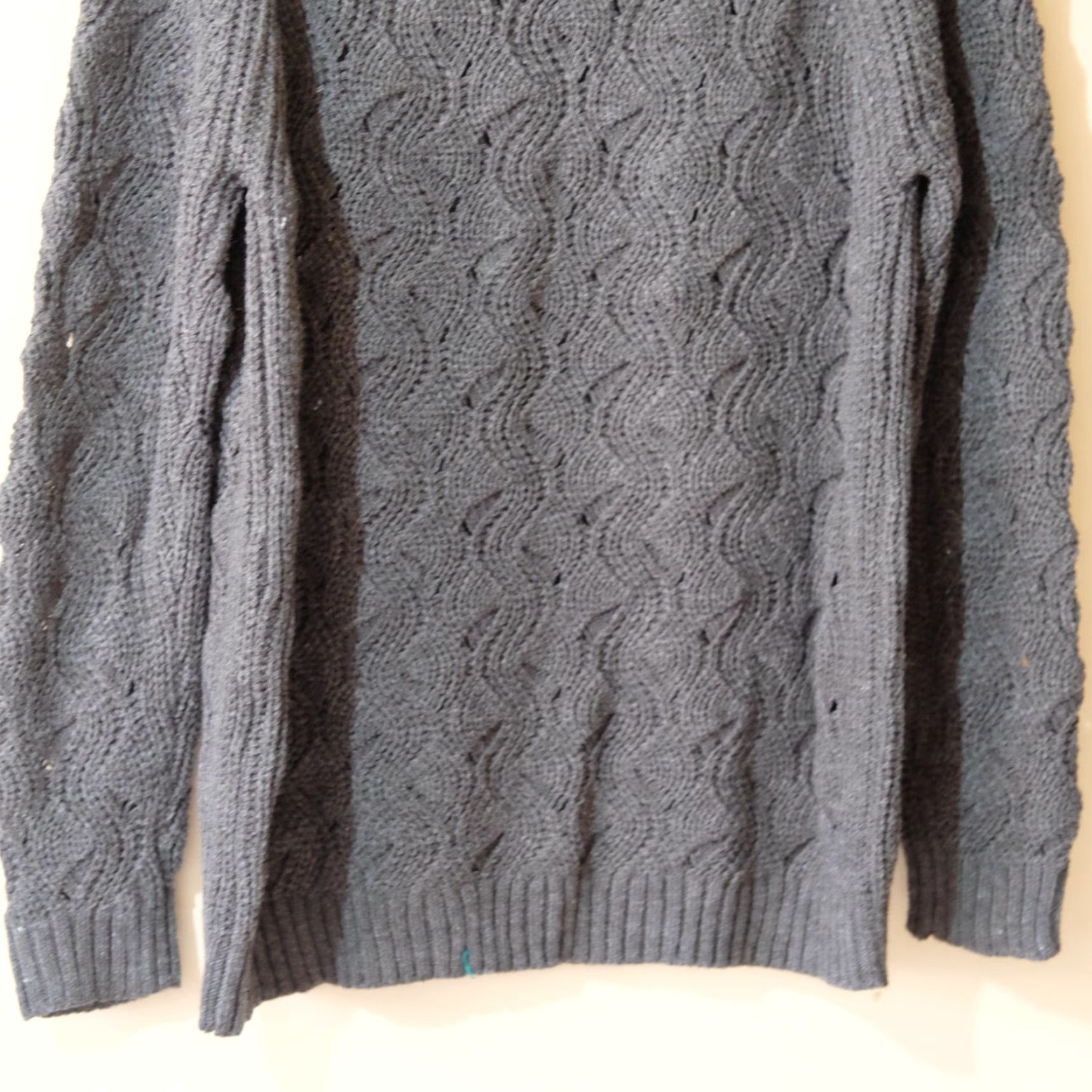 Forever 21 FOREVER 21 Dark Gray Pullover Sweater Casual Women's L Size L / US 10 / IT 46 - 6 Thumbnail