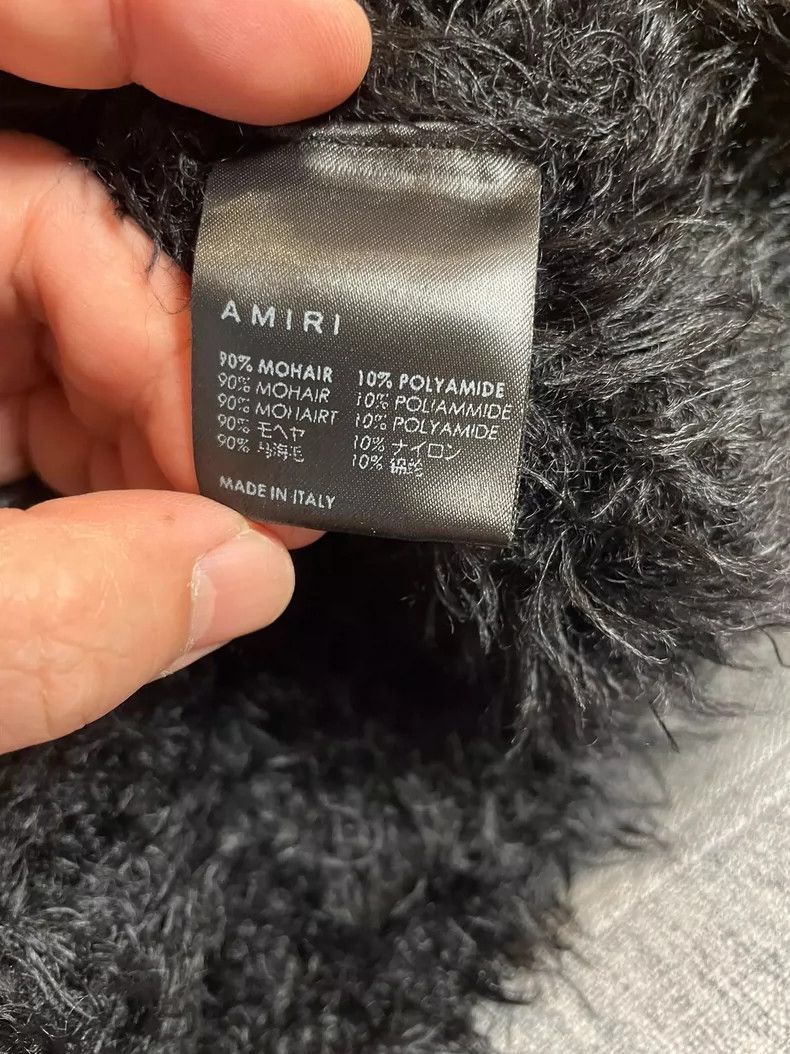 Amiri Amiri mohair cardigan Size S / US 4 / IT 40 - 4 Thumbnail