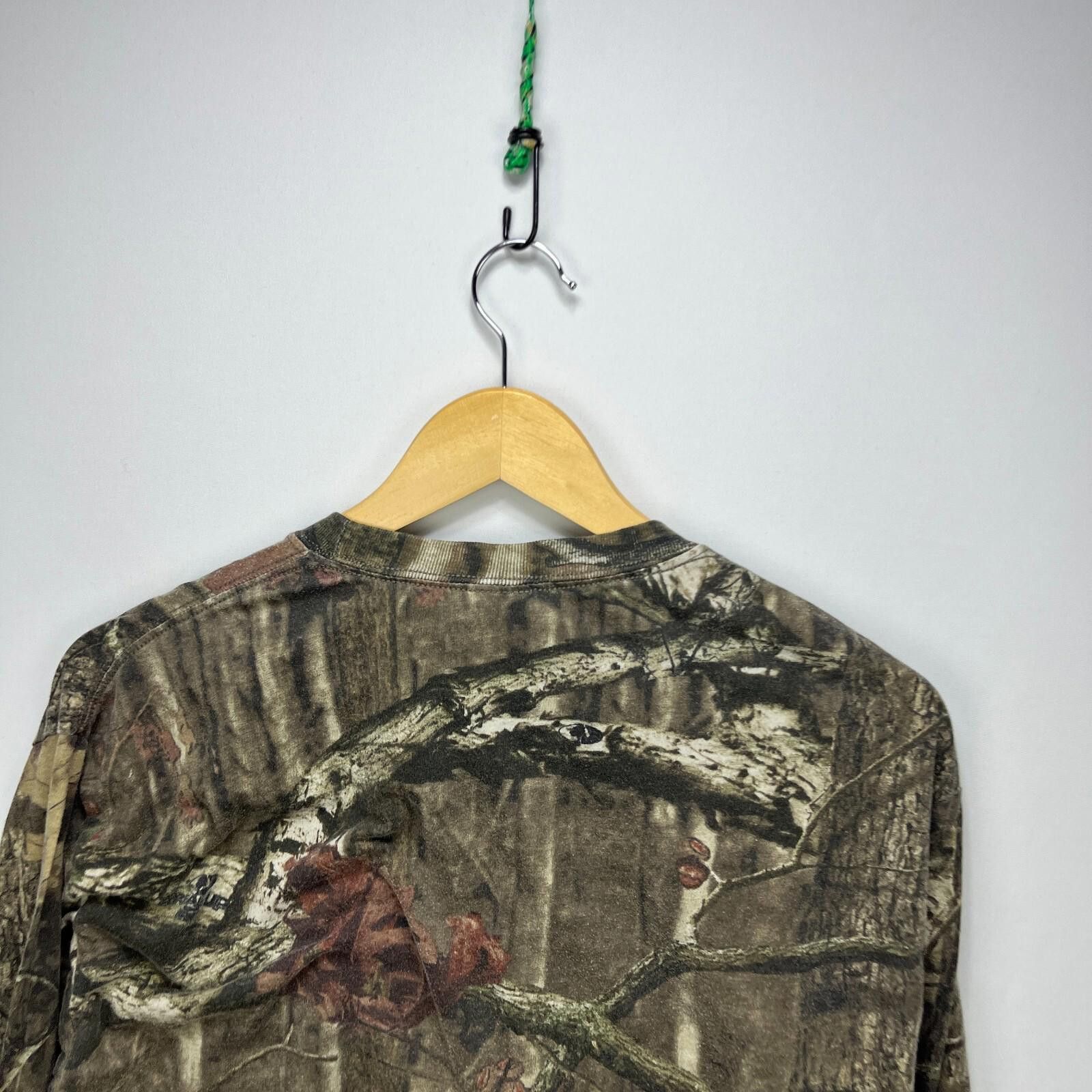 Vintage Vintage Real Tree Longsleeve Shirt Large Size US L / EU 52-54 / 3 - 8 Thumbnail