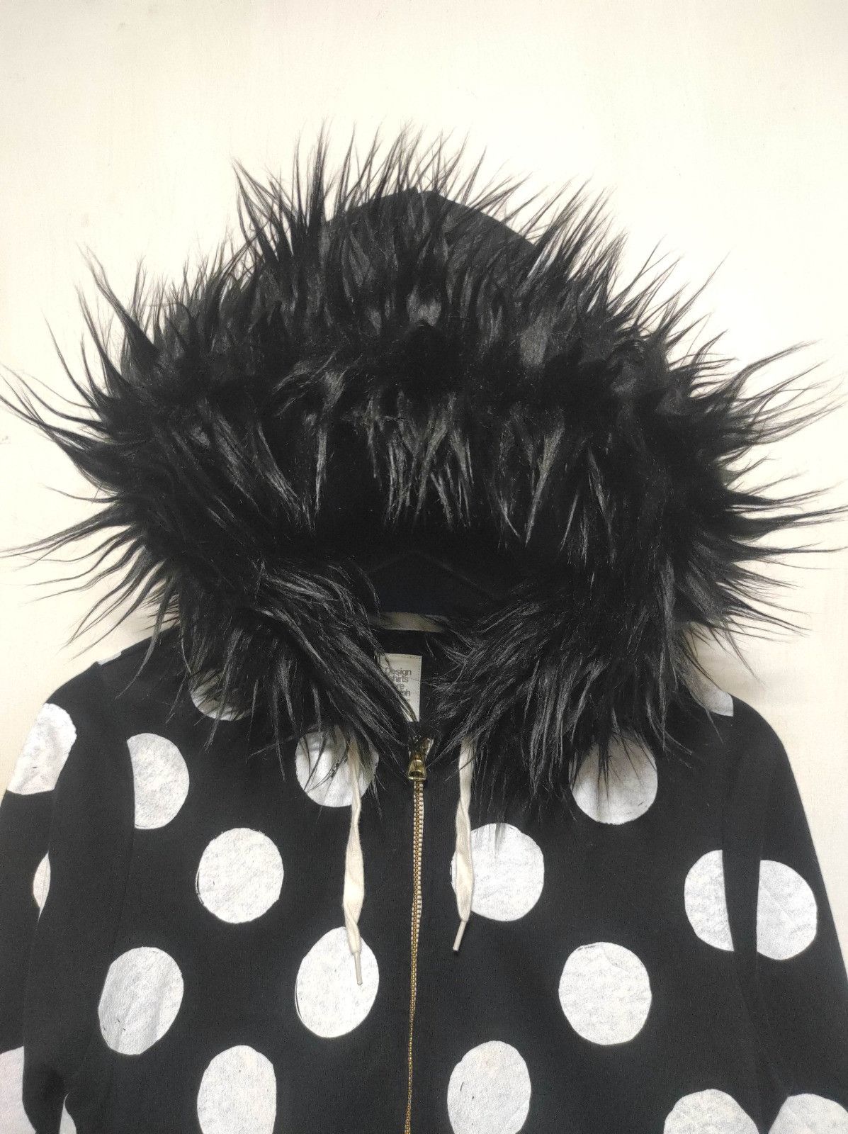 Japanese Brand Design Tshirt's Store Graniph Polkadot double zip fur hoodie Size US S / EU 44-46 / 1 - 10 Thumbnail
