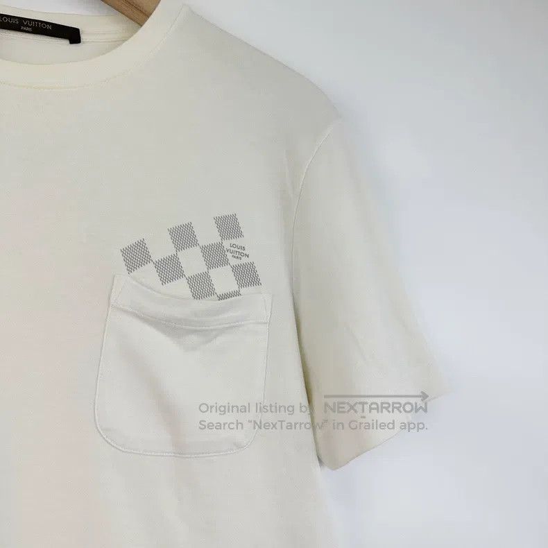 Louis Vuitton Louis Vuitton White chest pocket checkerboard logo short s Size US XS / EU 42 / 0 - 5 Thumbnail