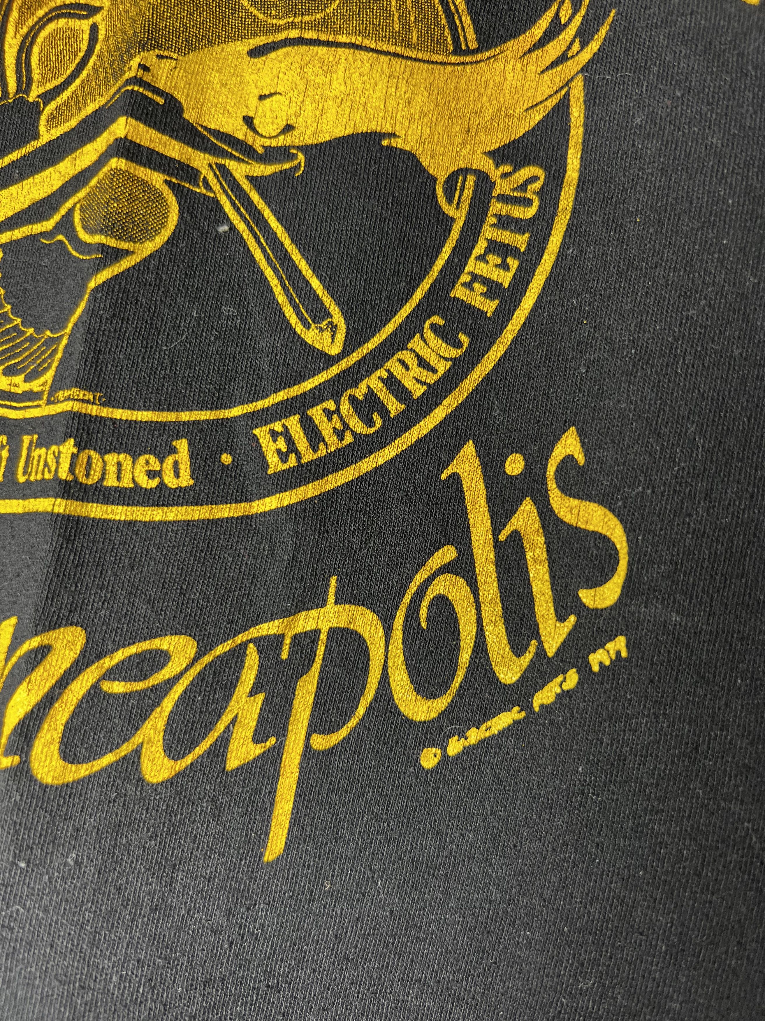Vintage RARE Vintage 70's-80's Electric Fetus, Minneapolis Music Tee Size US M / EU 48-50 / 2 - 3 Thumbnail