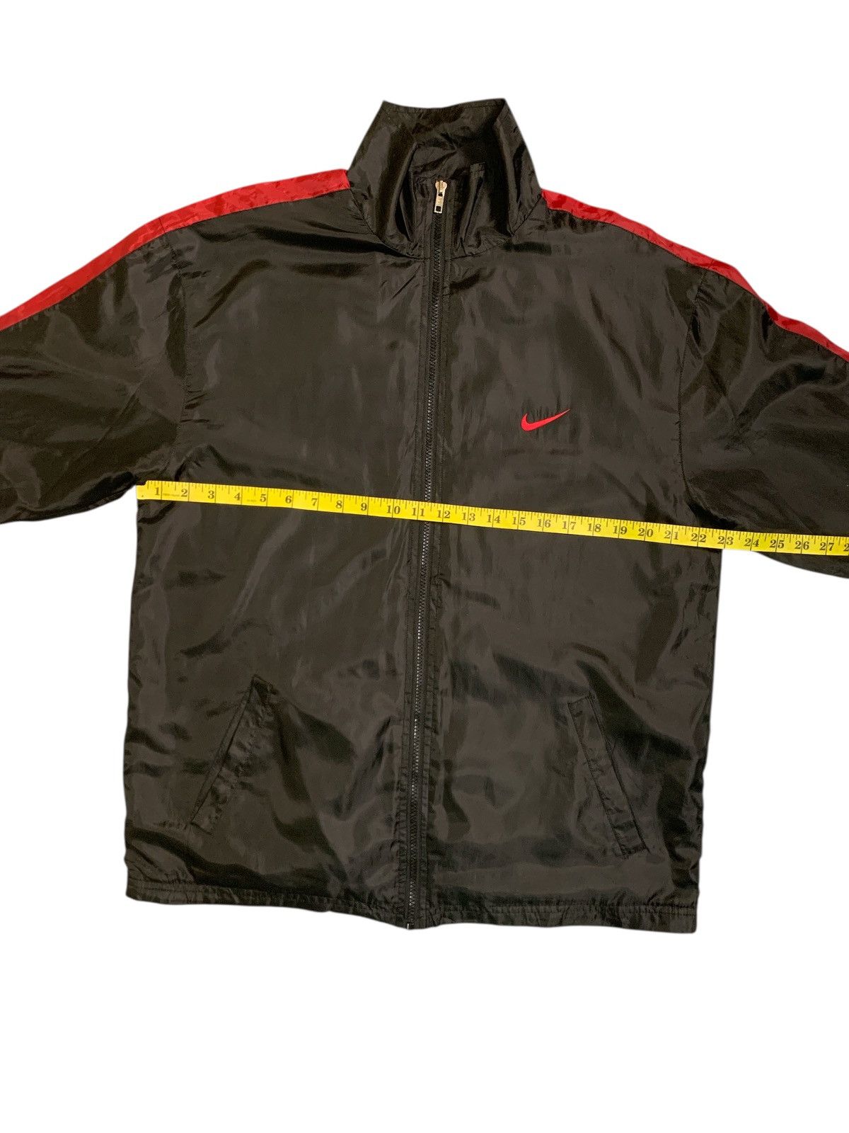 Nike Rare Design Vintage Nike Swoosh Zipper Jackets Size US M / EU 48-50 / 2 - 7 Thumbnail