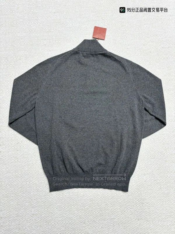 Loro Piana Loro Piana Solid Comfort Loose Classic Sweatshirt. Size US M / EU 48-50 / 2 - 1 Thumbnail