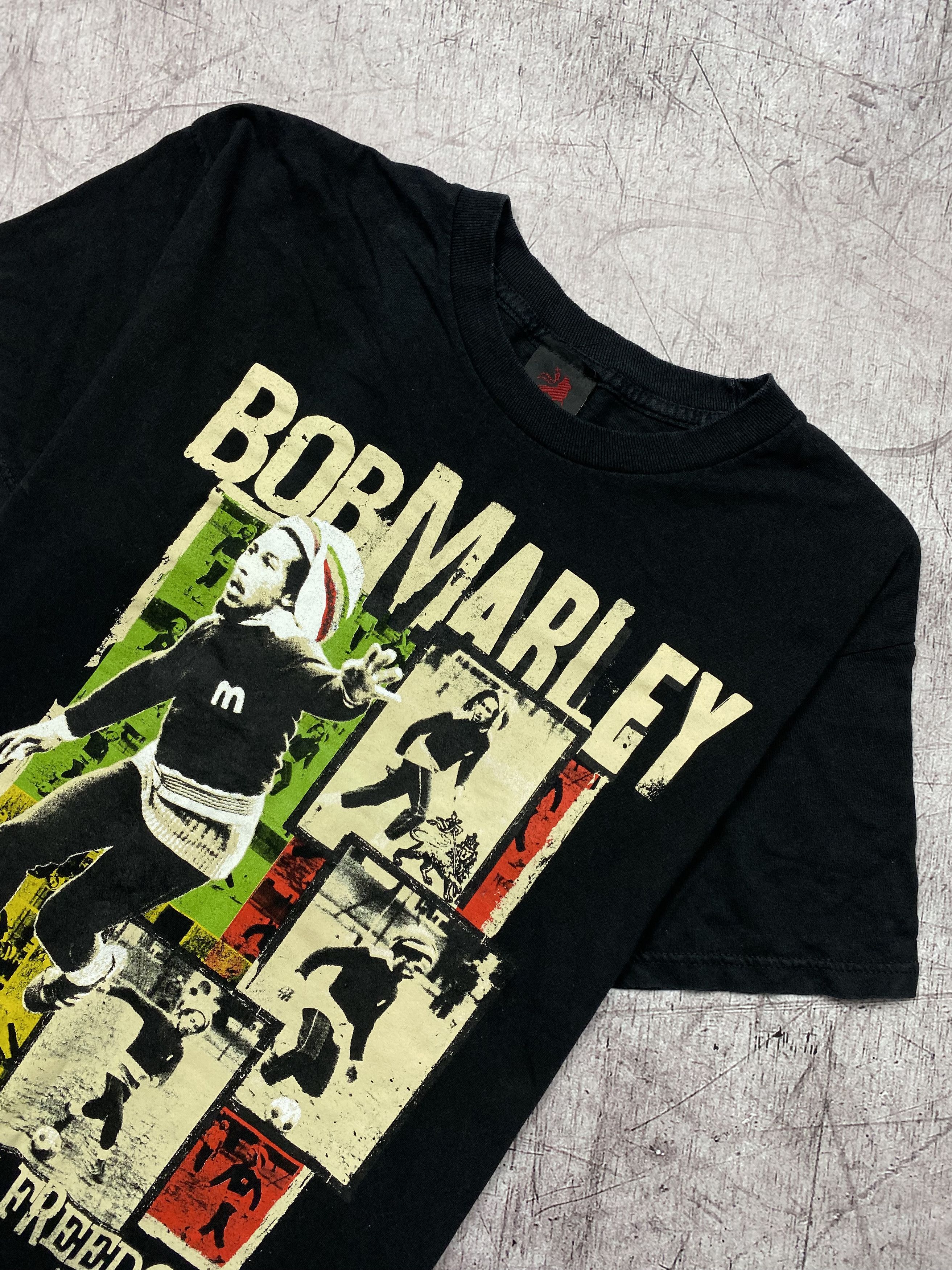 Bob Marley × Vintage Bob Marley Football is freedom 2010 Vintage t-shirt tee Size US L / EU 52-54 / 3 - 2 Thumbnail