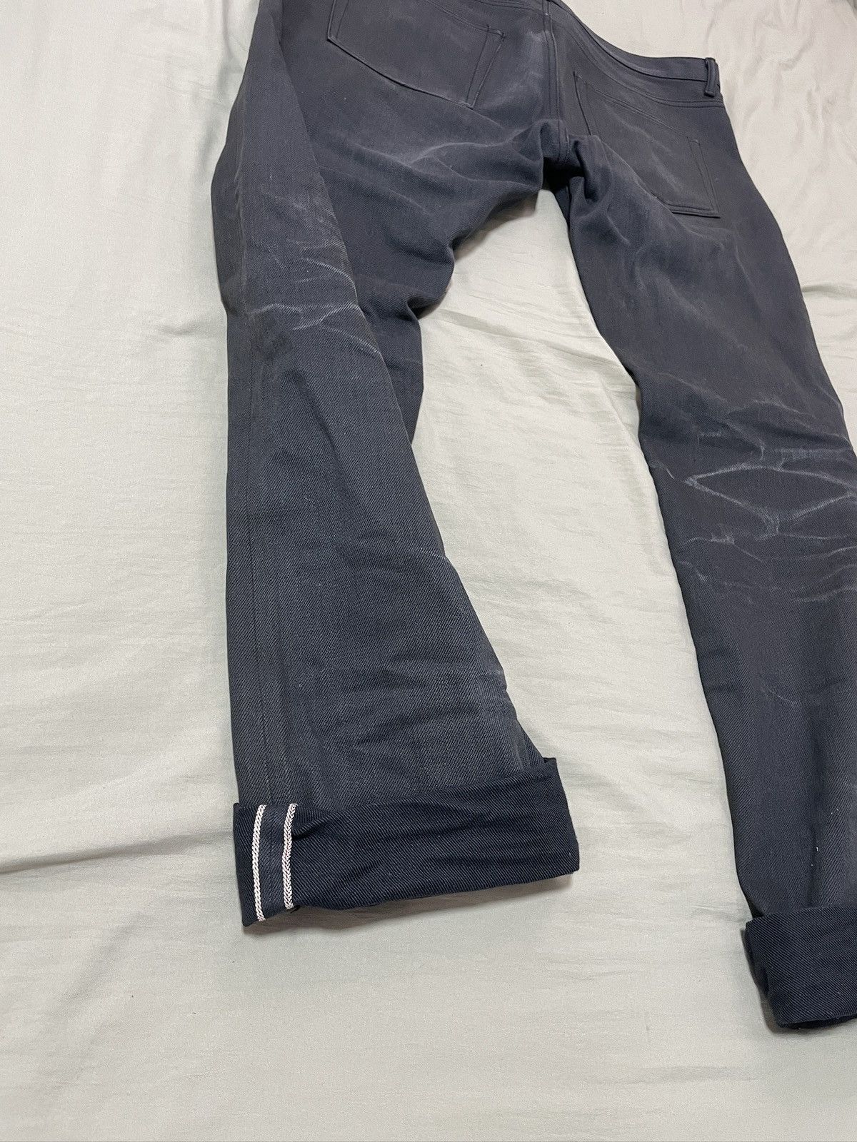 John Elliott John Elliott The Daze Selvedge Denim in Charcoal Size US 36 / EU 52 - 3 Thumbnail