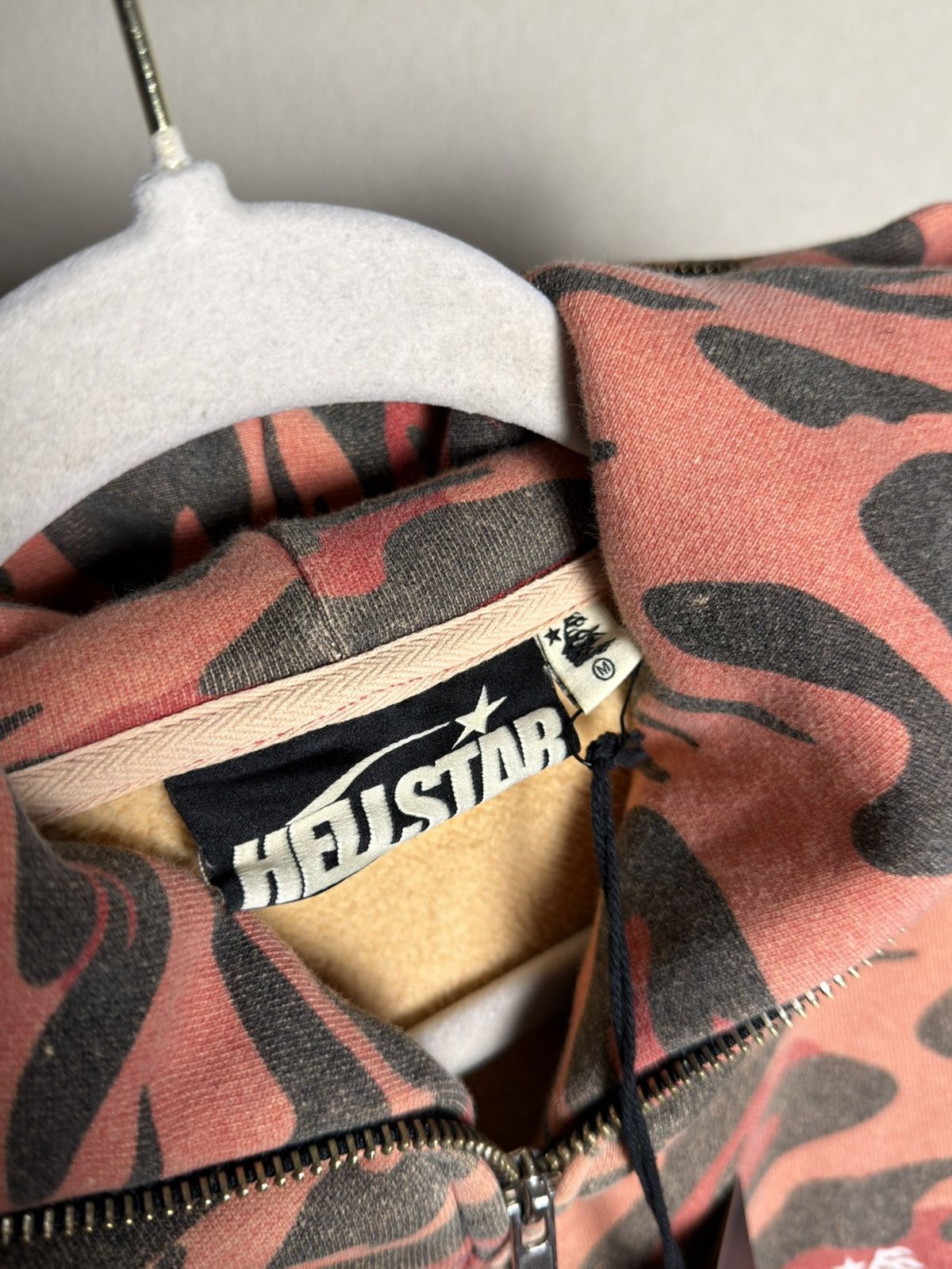 HELLSTAR HELLSTAR Sunfaded Cheetah Zip Up Hoodie Size US M / EU 48-50 / 2 - 3 Thumbnail