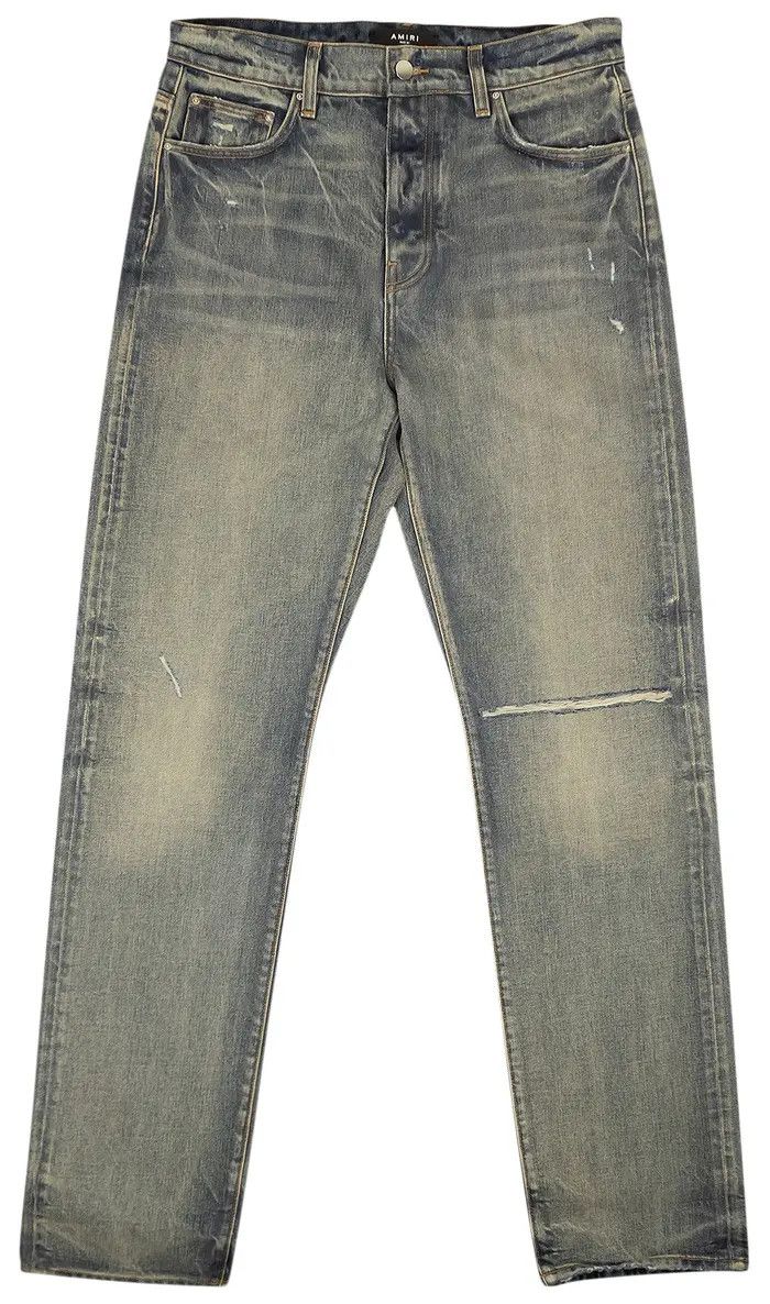 Amiri o1y0525 Denim Pant in Blue Size US 32 / EU 48 - 1 Thumbnail