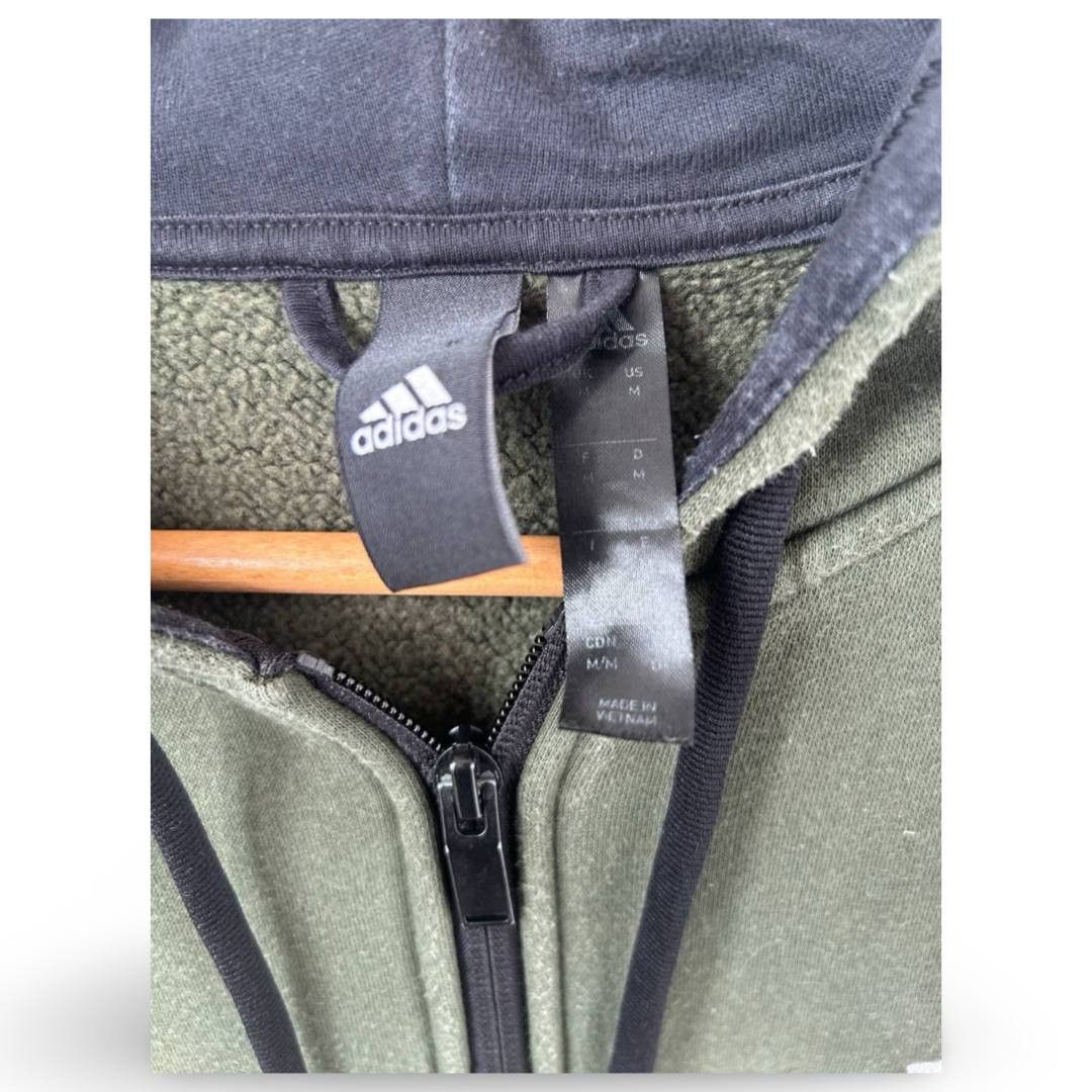 Adidas Adidas zip hoodie #771 Size US M / EU 48-50 / 2 - 2 Thumbnail