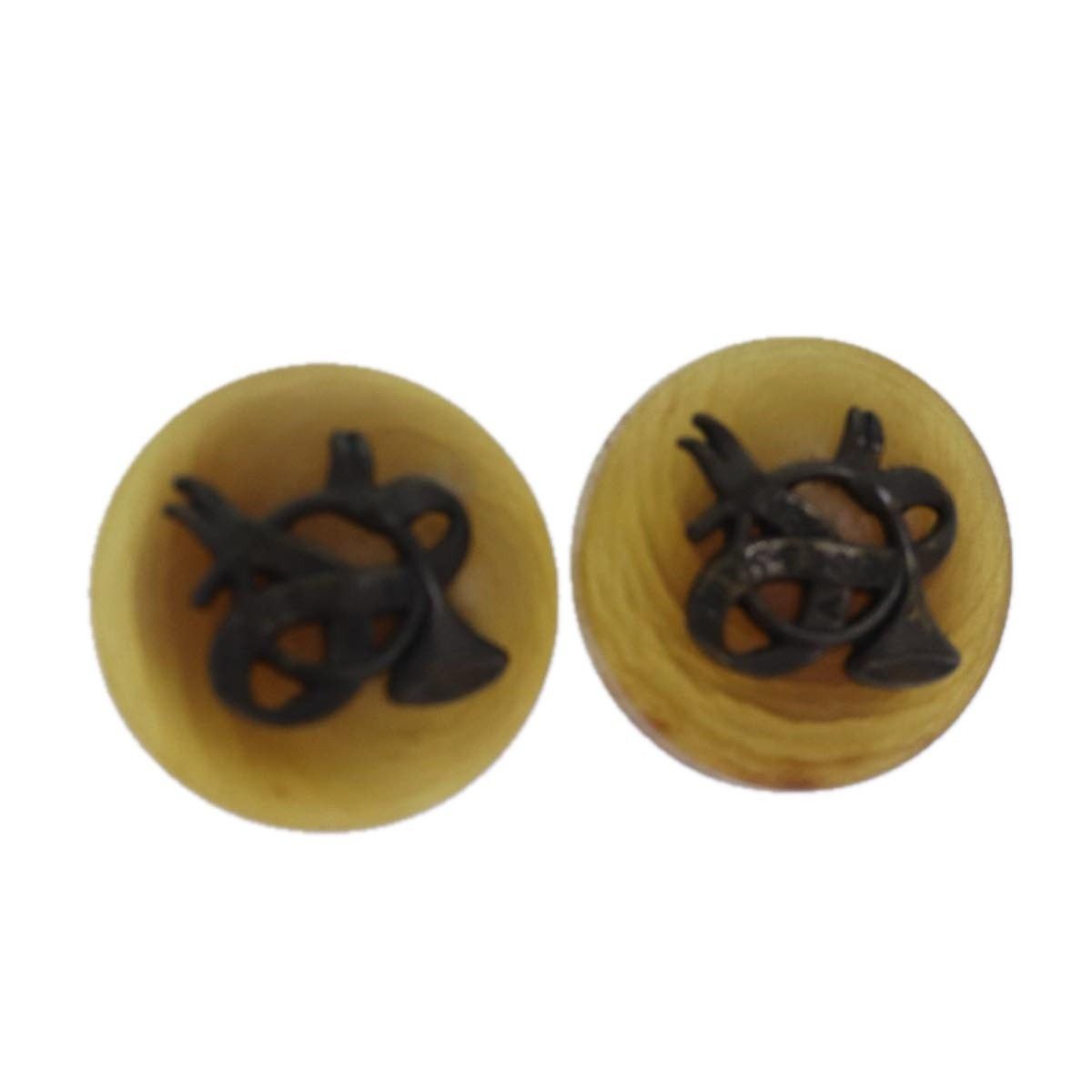 Hermes Hermes Earring Beige Size ONE SIZE - 1 Thumbnail