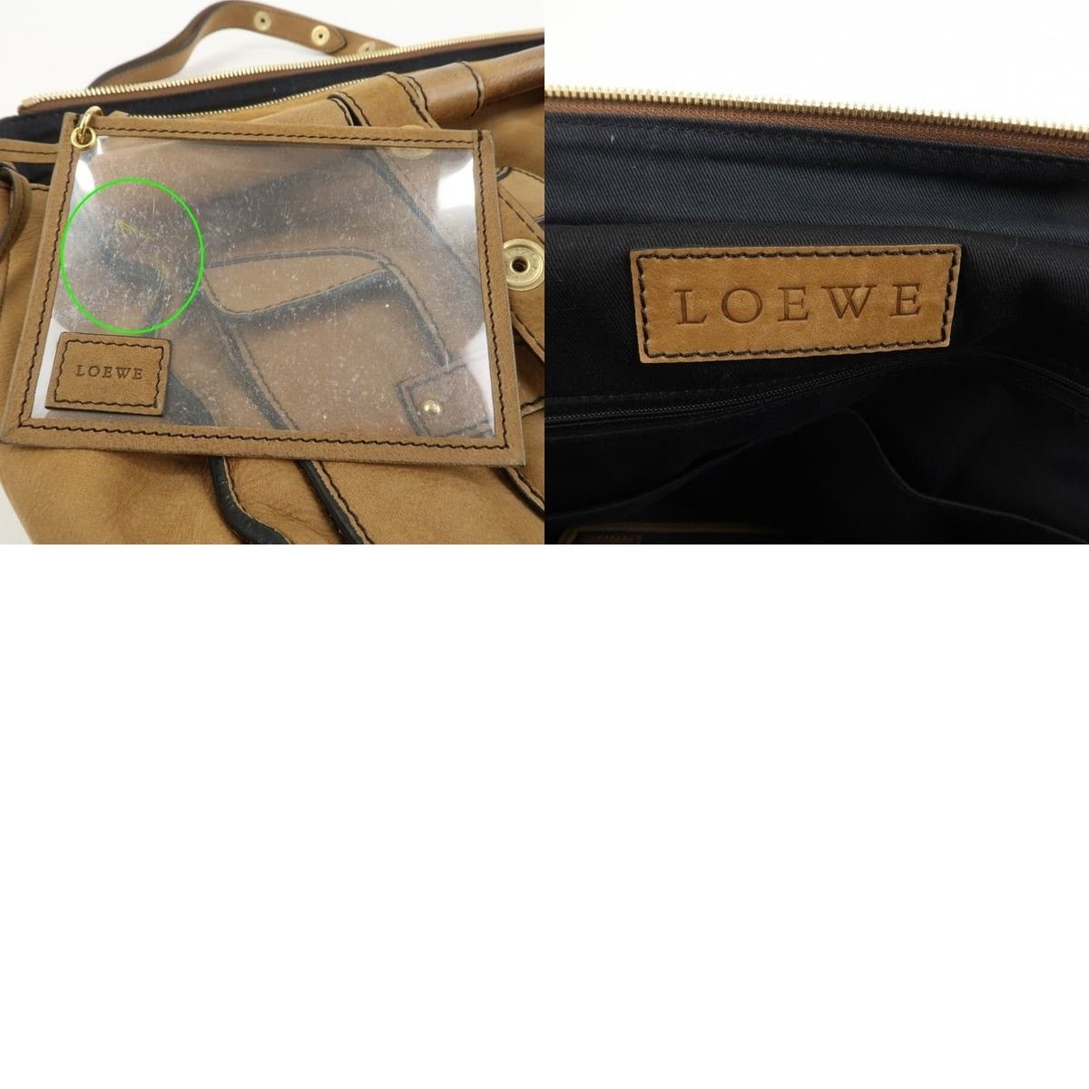 Loewe Loewe Candy Leather Tote Tan Size ONE SIZE - 8 Thumbnail