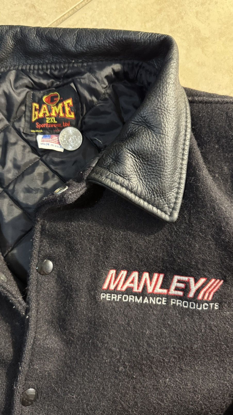 Other Manley Performance Products Varsity Jacket Size US XXL / EU 58 / 5 - 2 Thumbnail