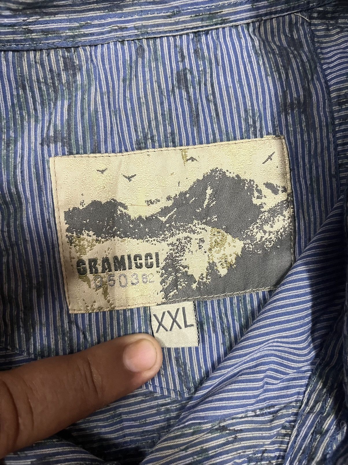 Gramicci Gramicci casual shirts light blue Size US XXL / EU 58 / 5 - 11 Thumbnail