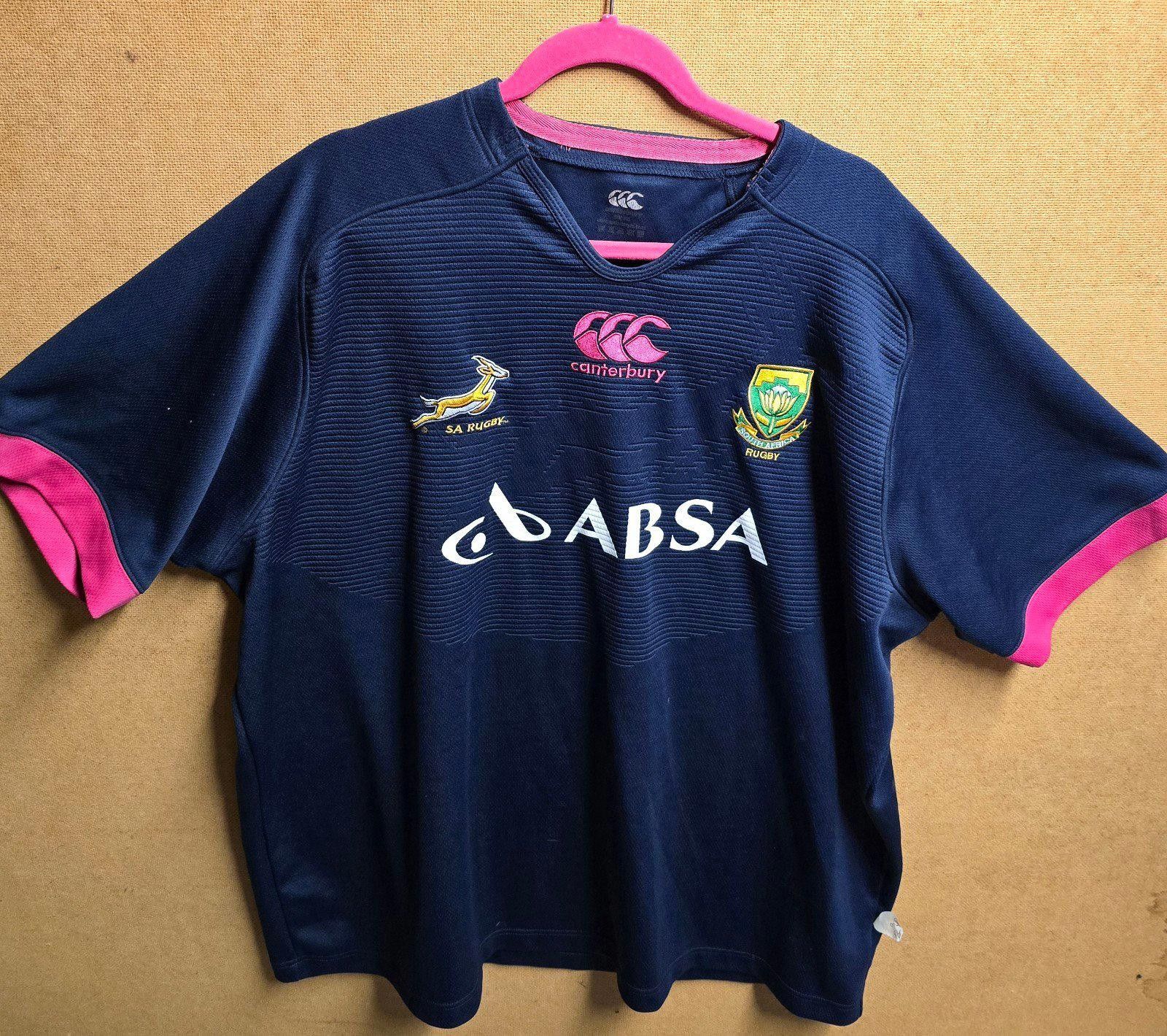Canterbury of New Zealand South Africa Rugby Canterbury ABSA Embroidered Jersey 2XL Size US XXL / EU 58 / 5 - 1 Thumbnail