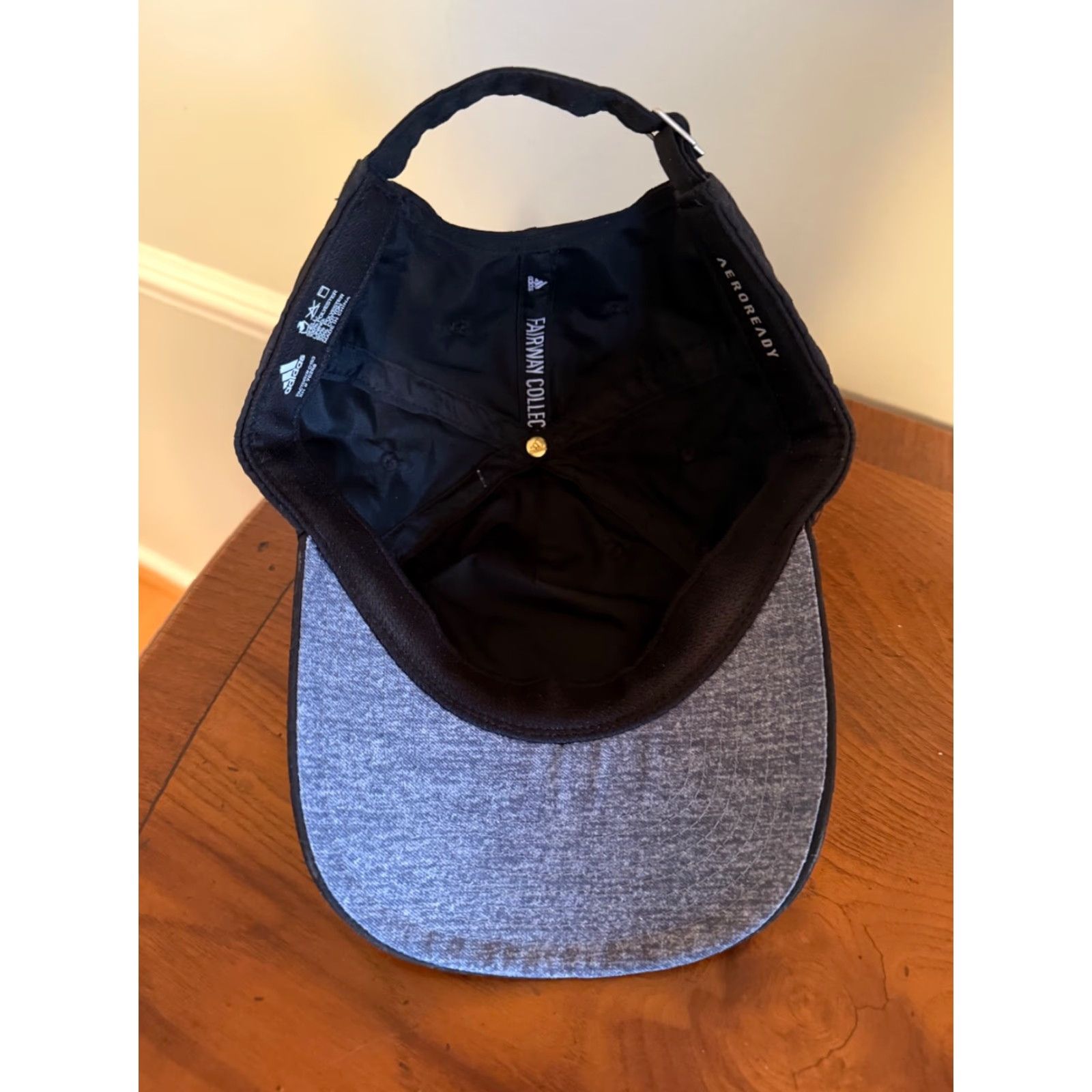 Adidas Adidas Premium 2 Aeroready Black Golf Snapback Fairway Hat Cap OSFA Men’s Adjustable Color Black 90s Sports Classic Cap Size ONE SIZE - 4 Thumbnail
