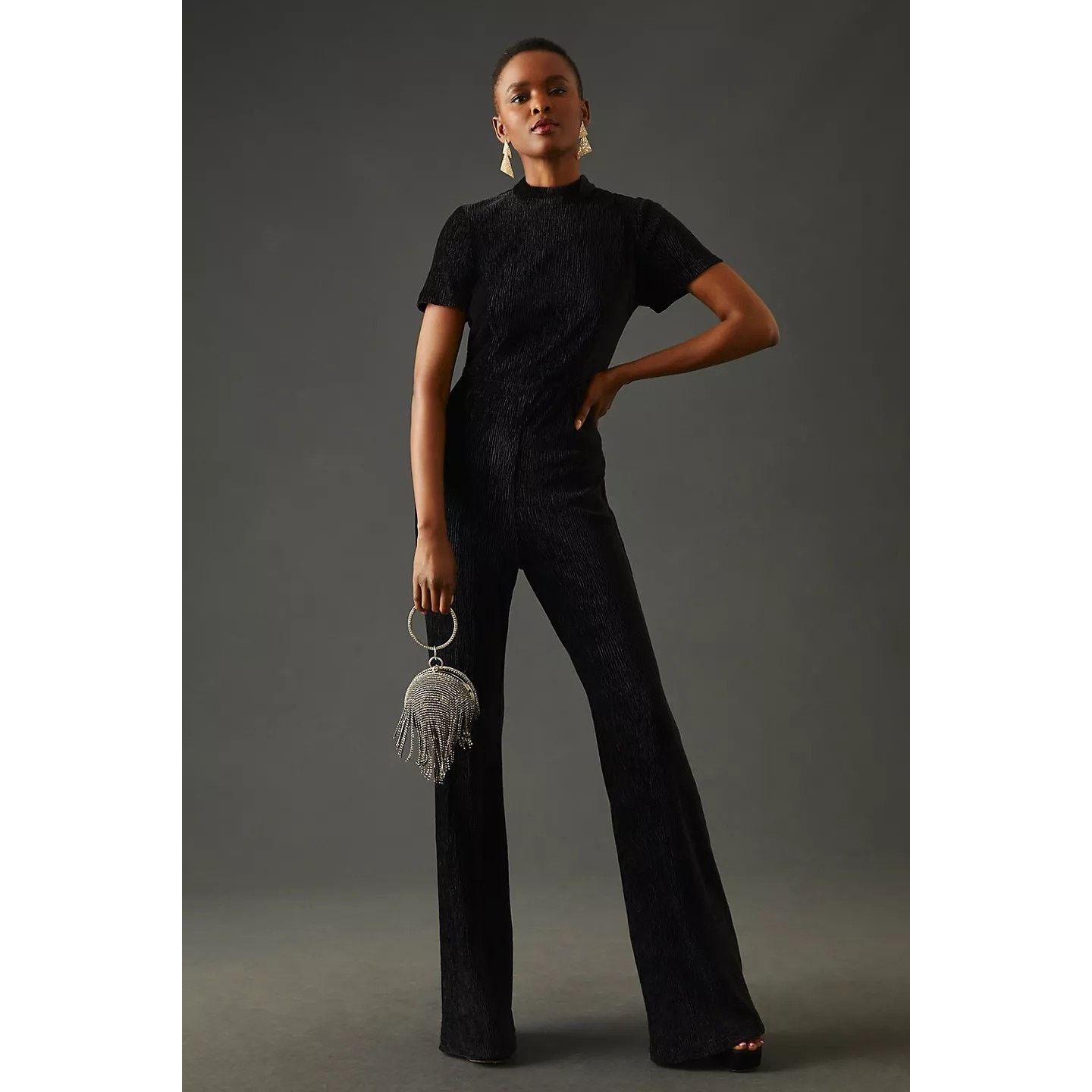 Anthropologie New Anthropologie Hutch Knit Catsuit JUMPSUIT $188 SIZE 14 Size 36" / US 14 / IT 50 - 1 Thumbnail